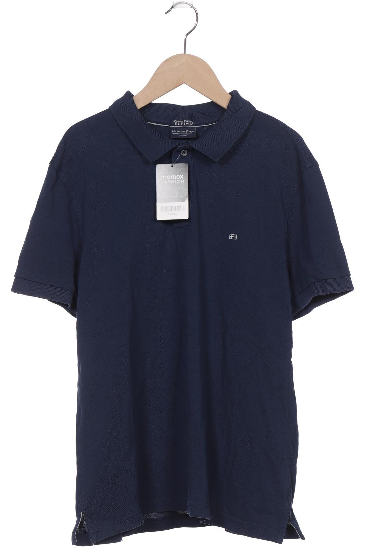 

Christian Berg Herren Poloshirt, marineblau