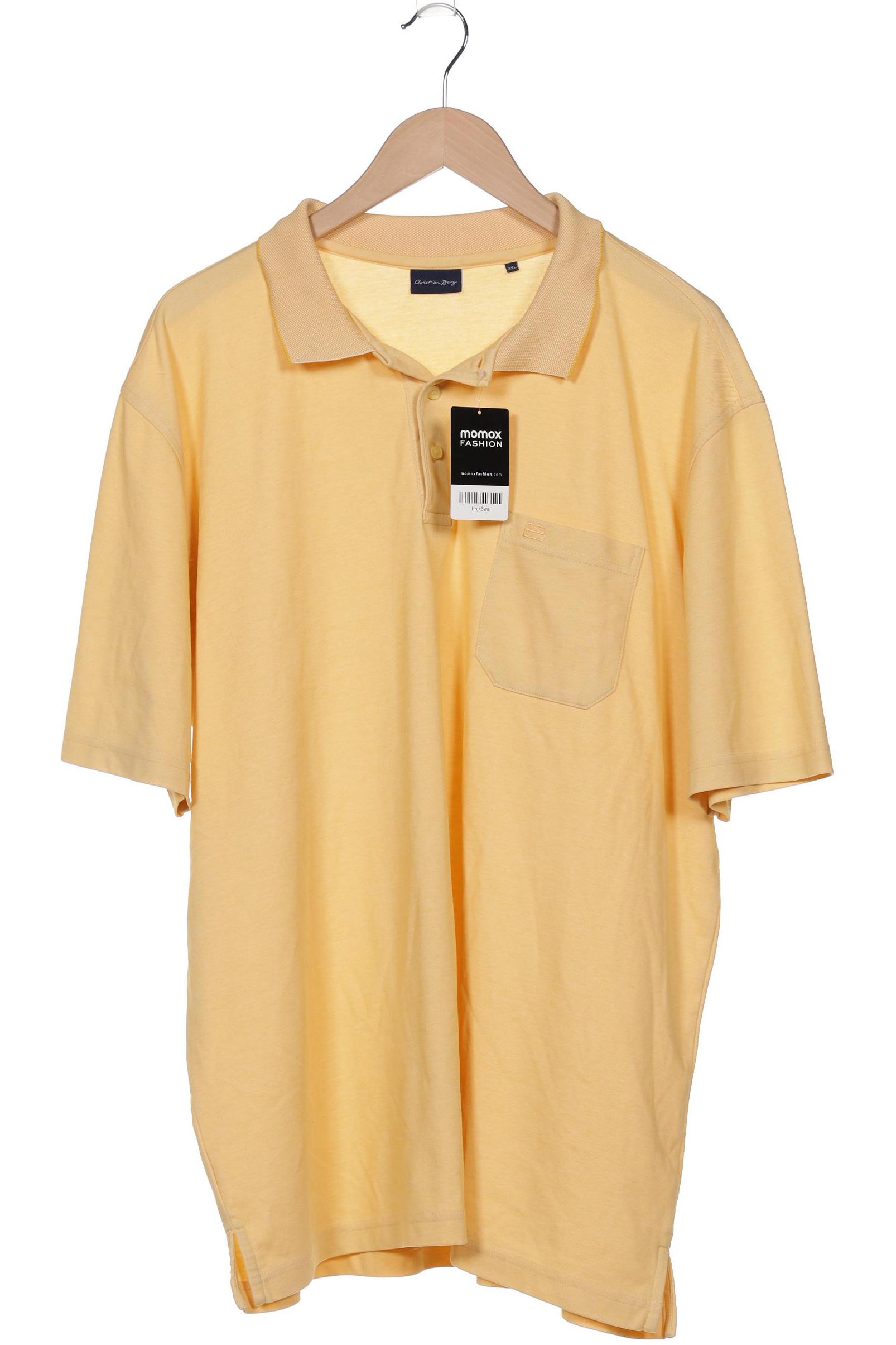

Christian Berg Herren Poloshirt, gelb, Gr. 58