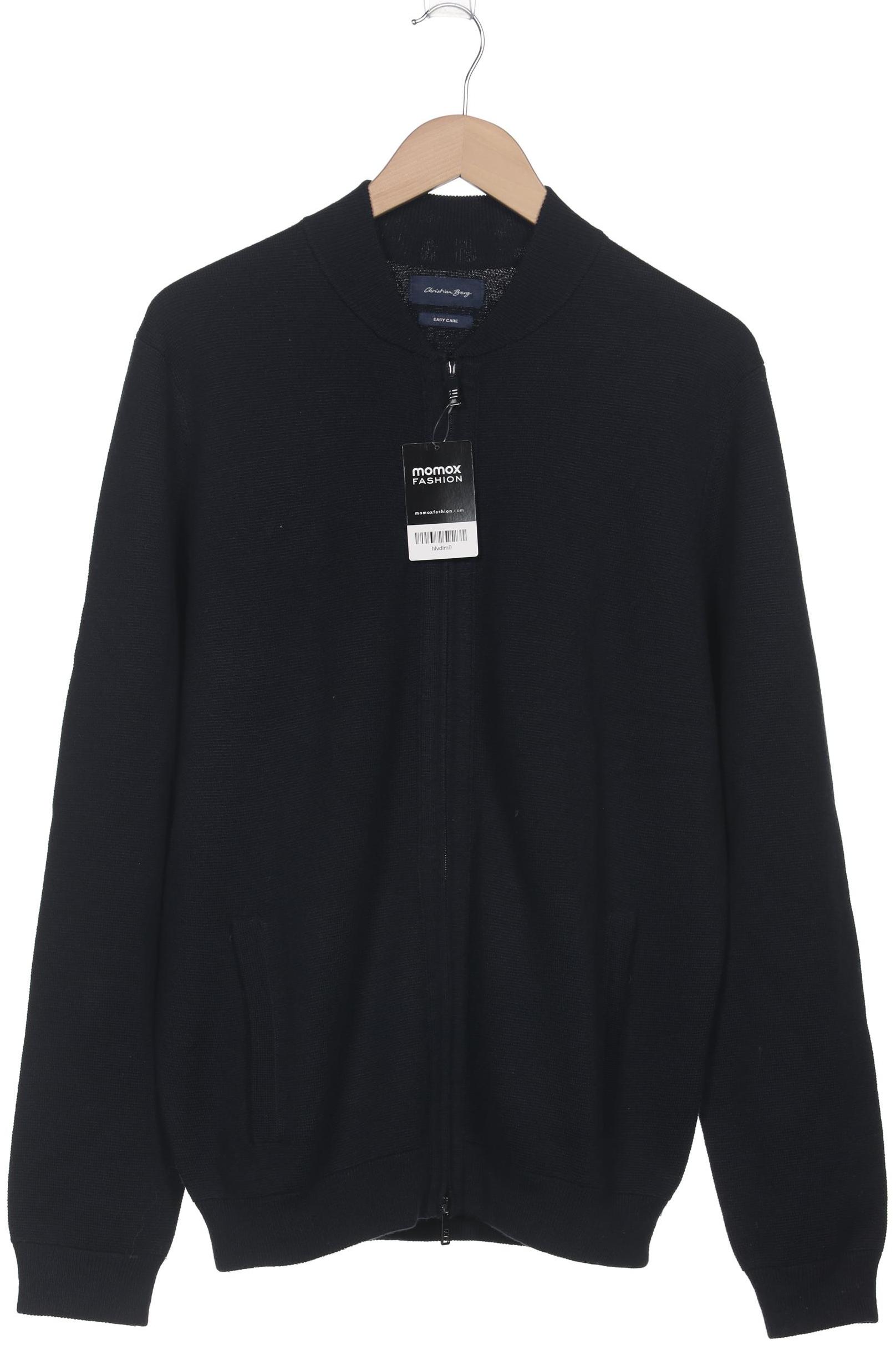 

Christian Berg Herren Strickjacke, marineblau, Gr. 52