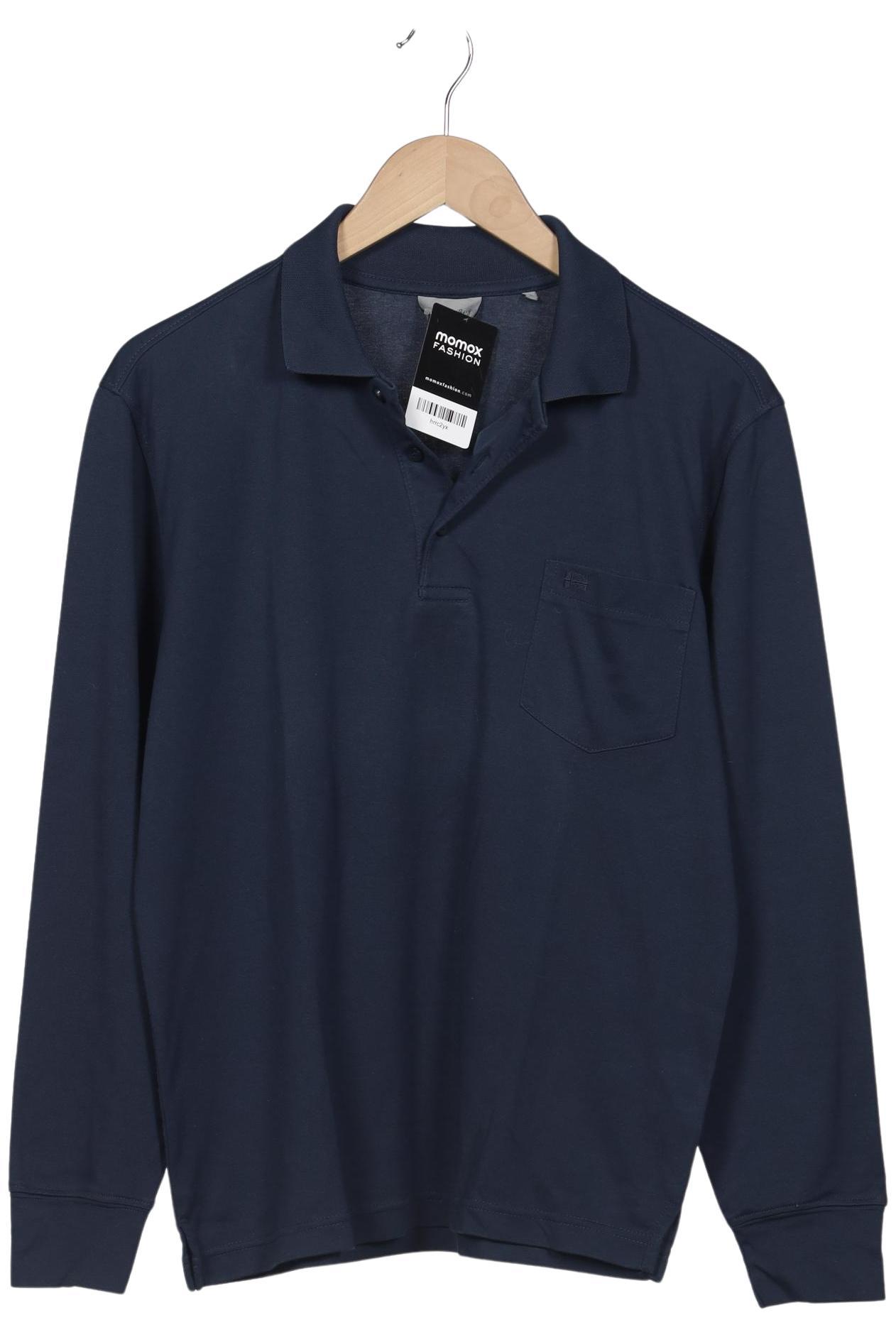 

Christian Berg Herren Langarmshirt, marineblau, Gr. 46