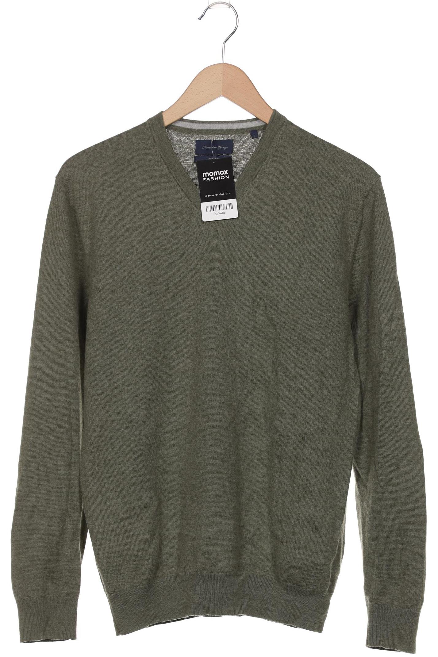 

Christian Berg Herren Pullover, grün, Gr. 52