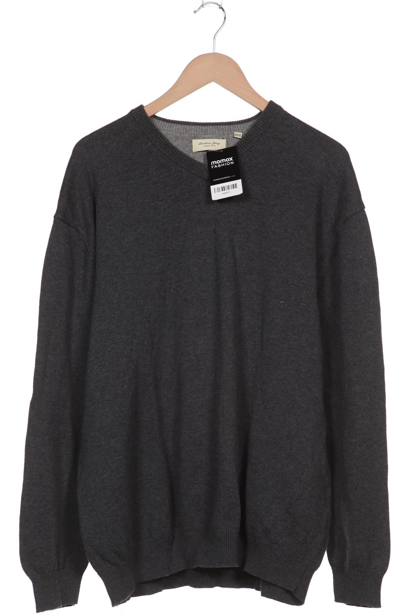 

Christian Berg Herren Pullover, grau