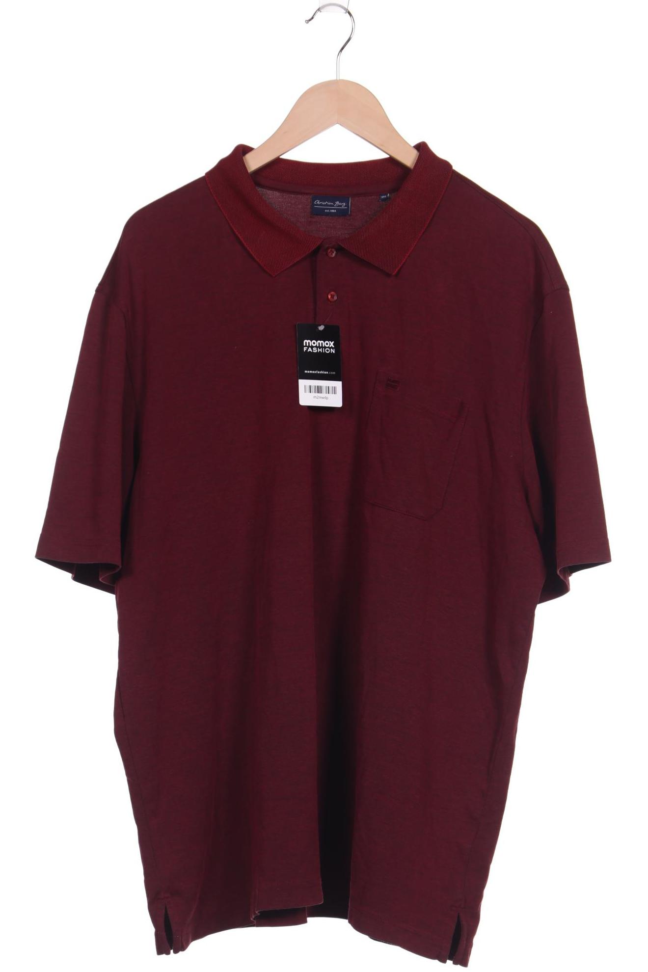 

Christian Berg Herren Poloshirt, bordeaux, Gr. 58