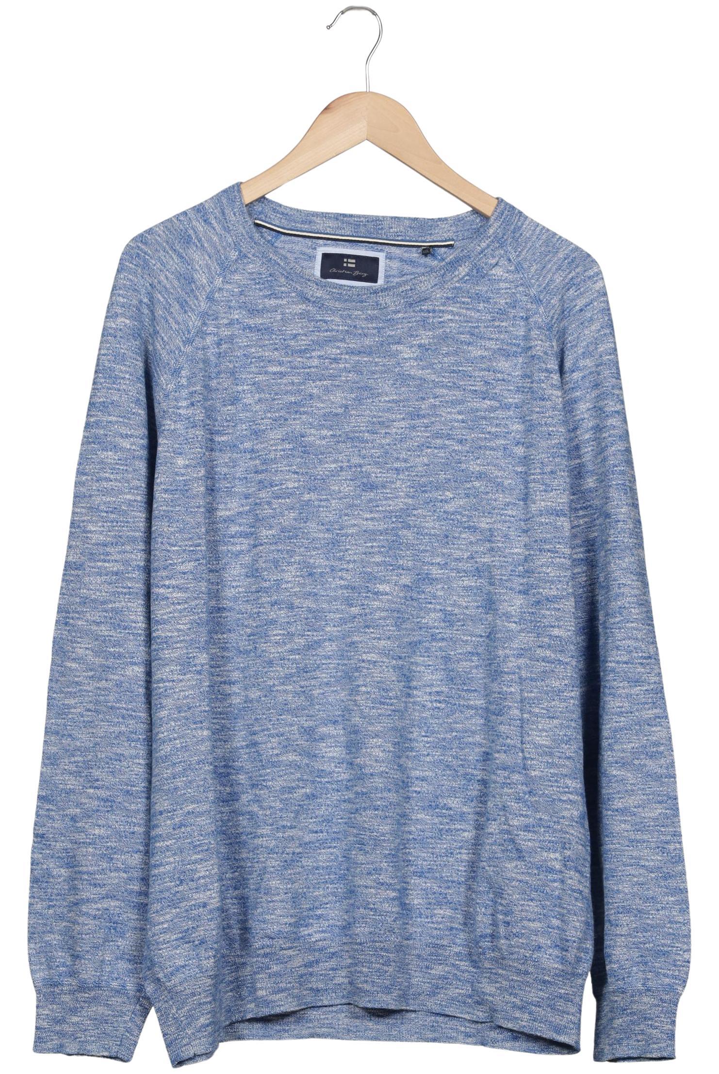 

Christian Berg Herren Pullover, blau, Gr. 56