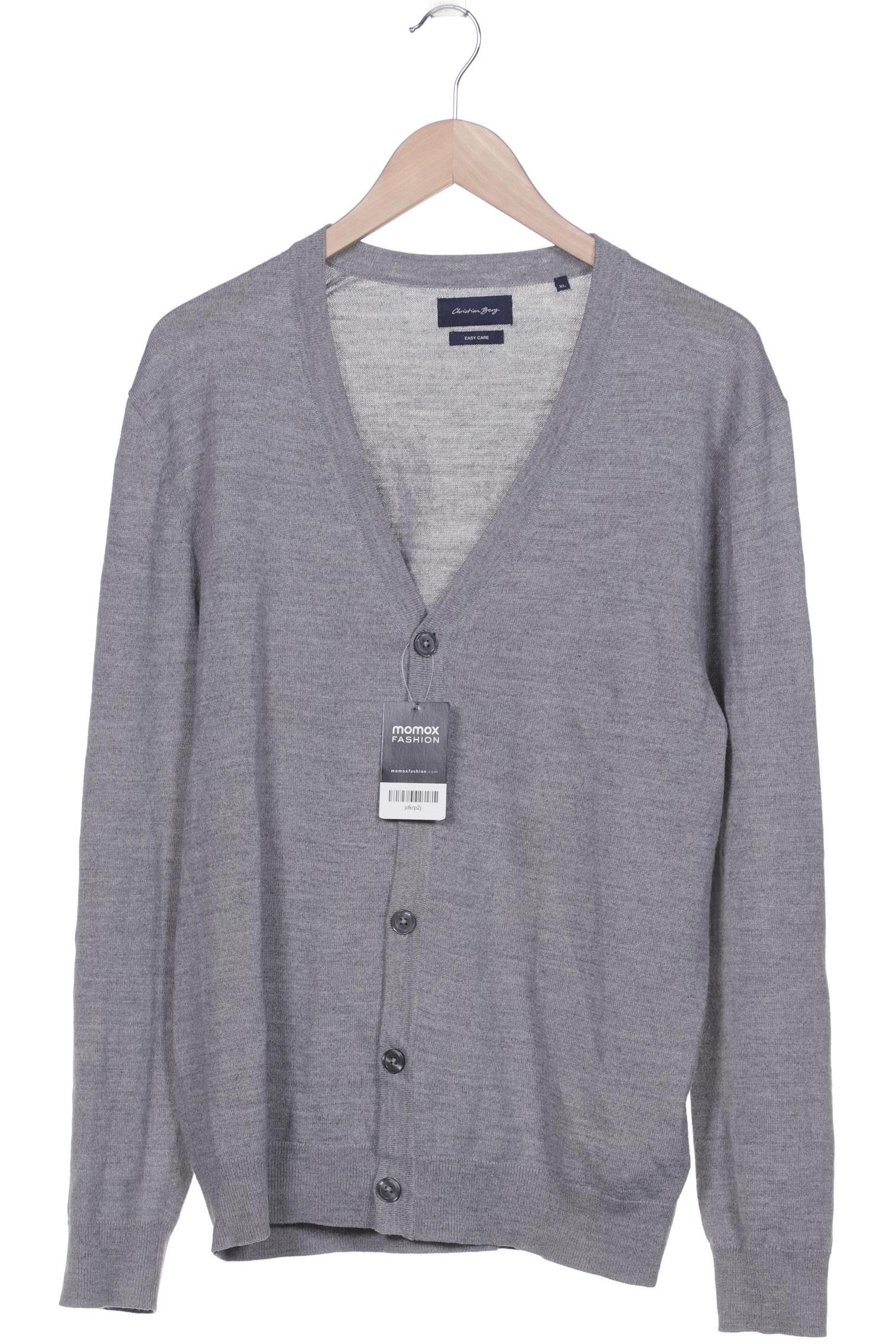 

Christian Berg Herren Strickjacke, grau