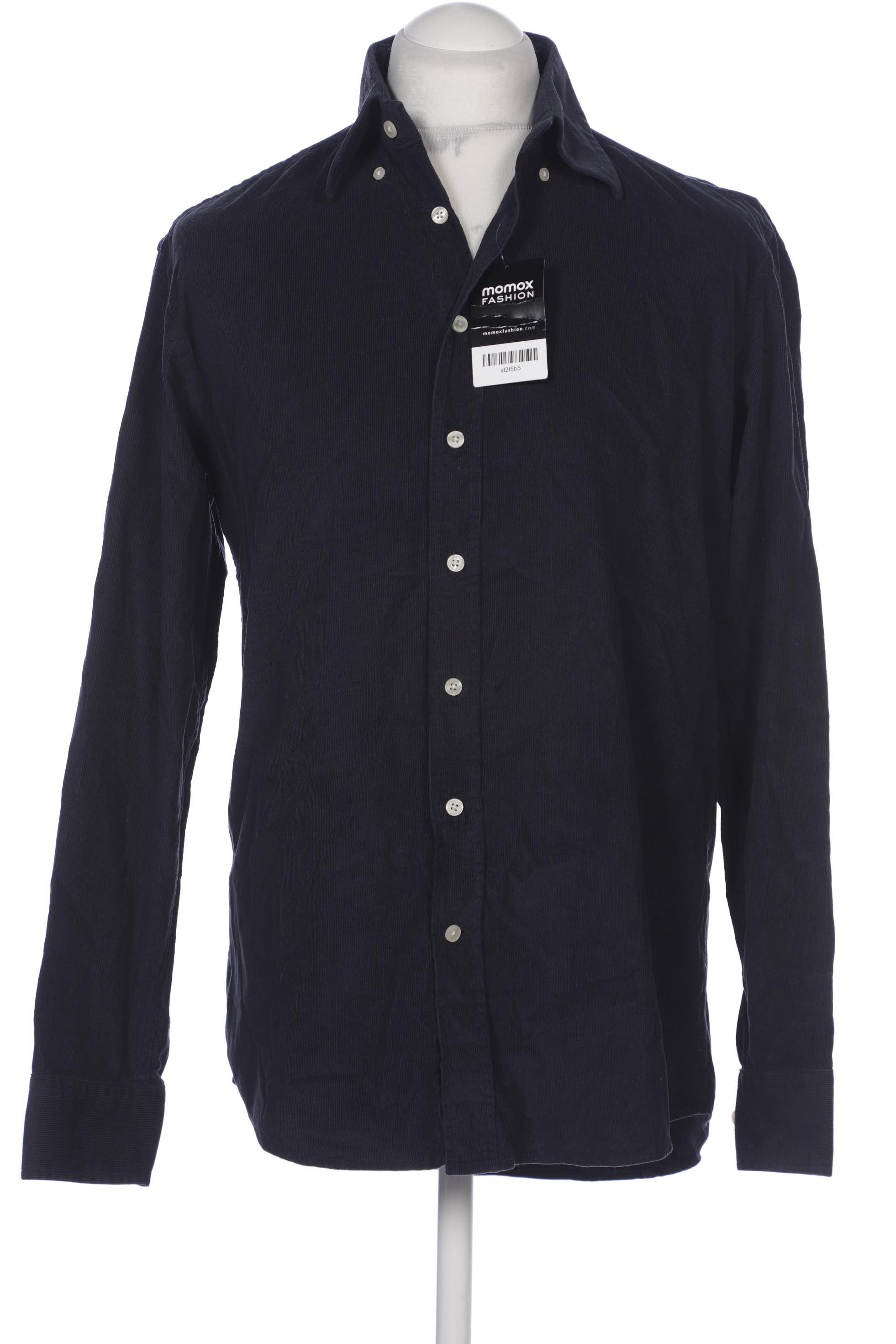 

Christian Berg Herren Hemd, marineblau, Gr. 48