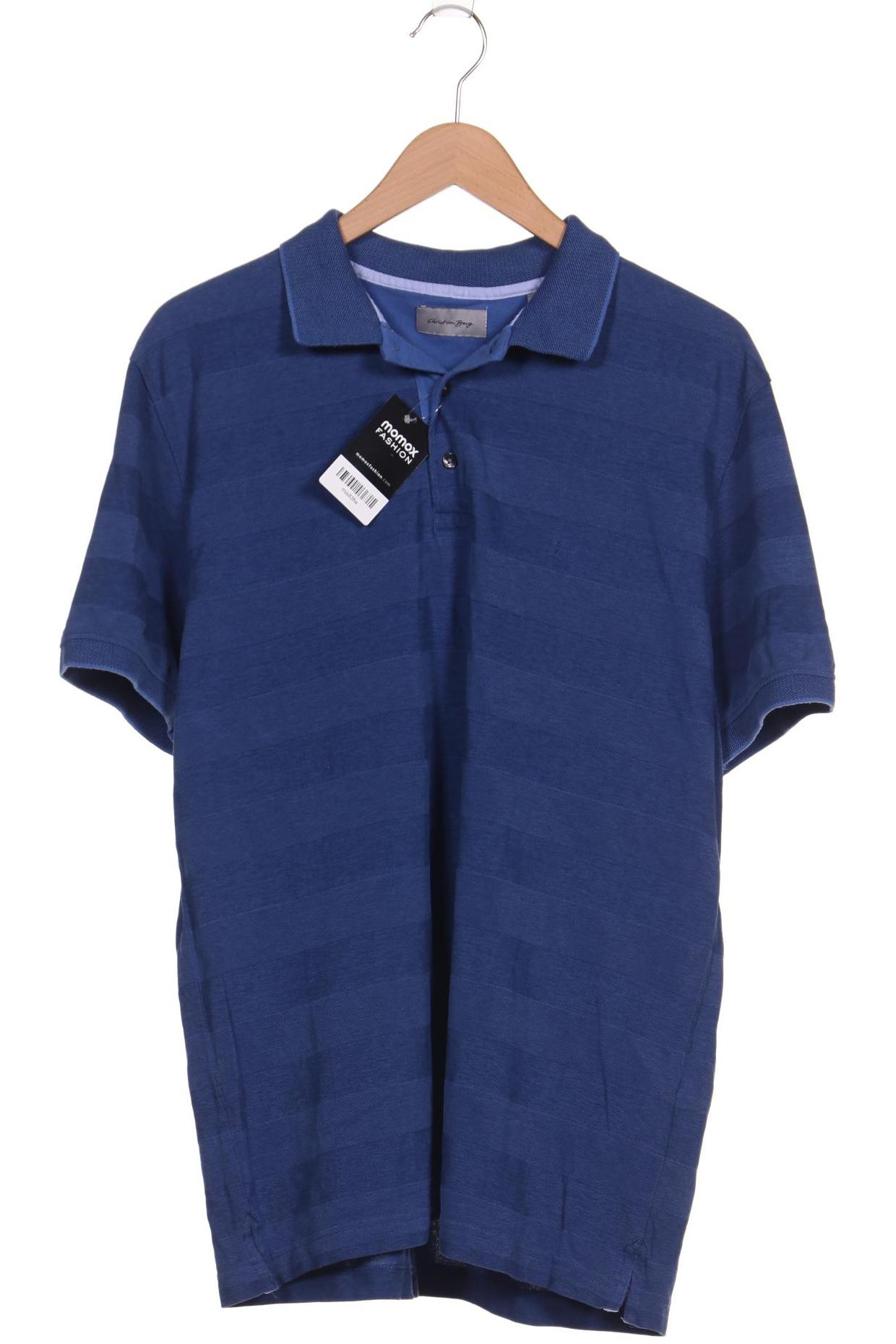 

Christian Berg Herren Poloshirt, blau, Gr. 52
