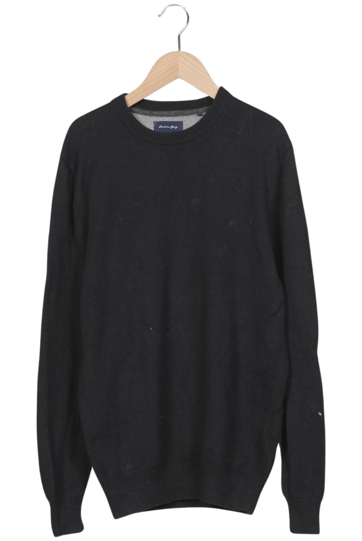 

Christian Berg Herren Pullover, schwarz, Gr. 48