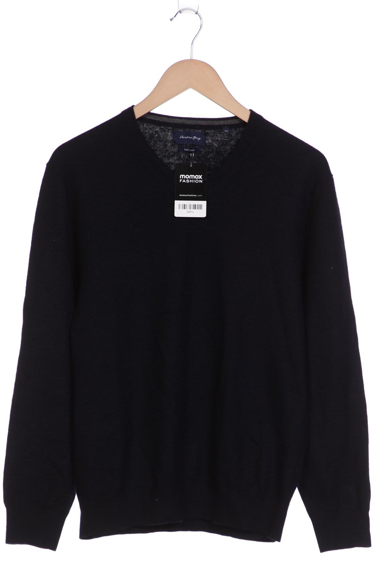 

Christian Berg Herren Pullover, marineblau