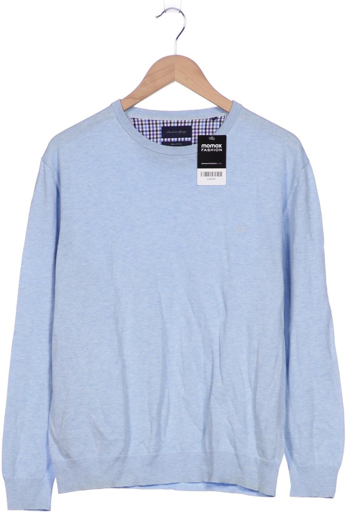 

Christian Berg Herren Pullover, blau, Gr. 48