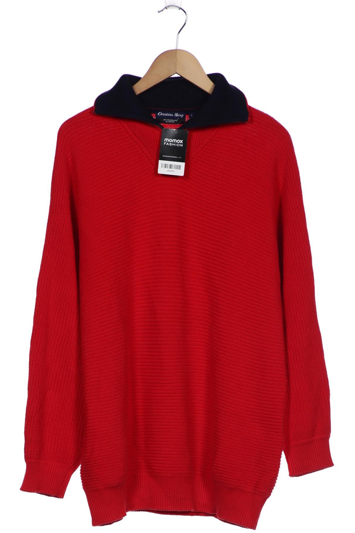 

Christian Berg Herren Pullover, rot