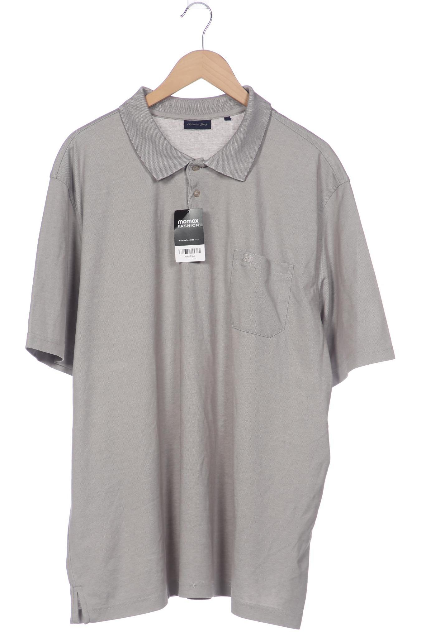 

Christian Berg Herren Poloshirt, grau, Gr. 58