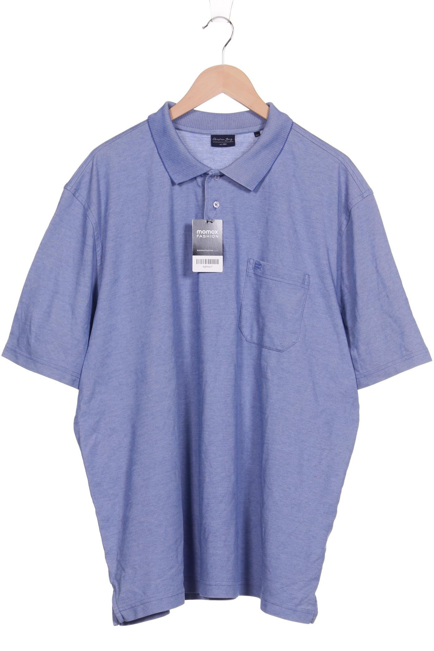 

Christian Berg Herren Poloshirt, blau