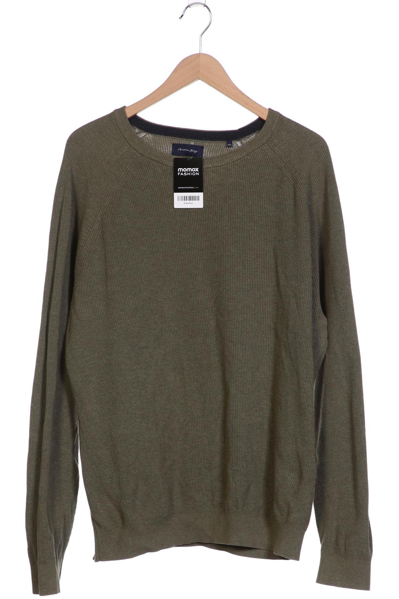 

Christian Berg Herren Pullover, grün, Gr. 56