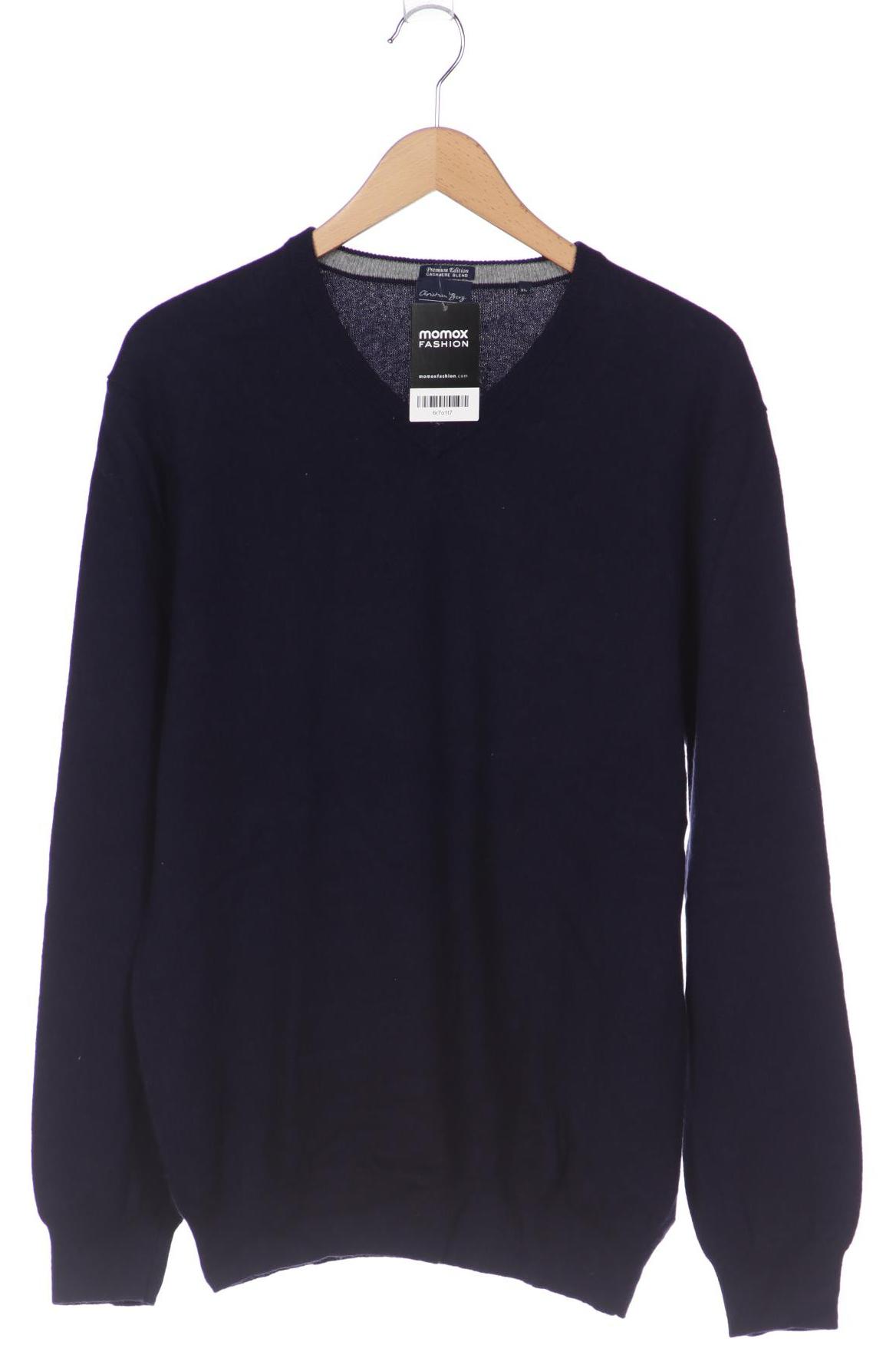 

Christian Berg Herren Pullover, marineblau