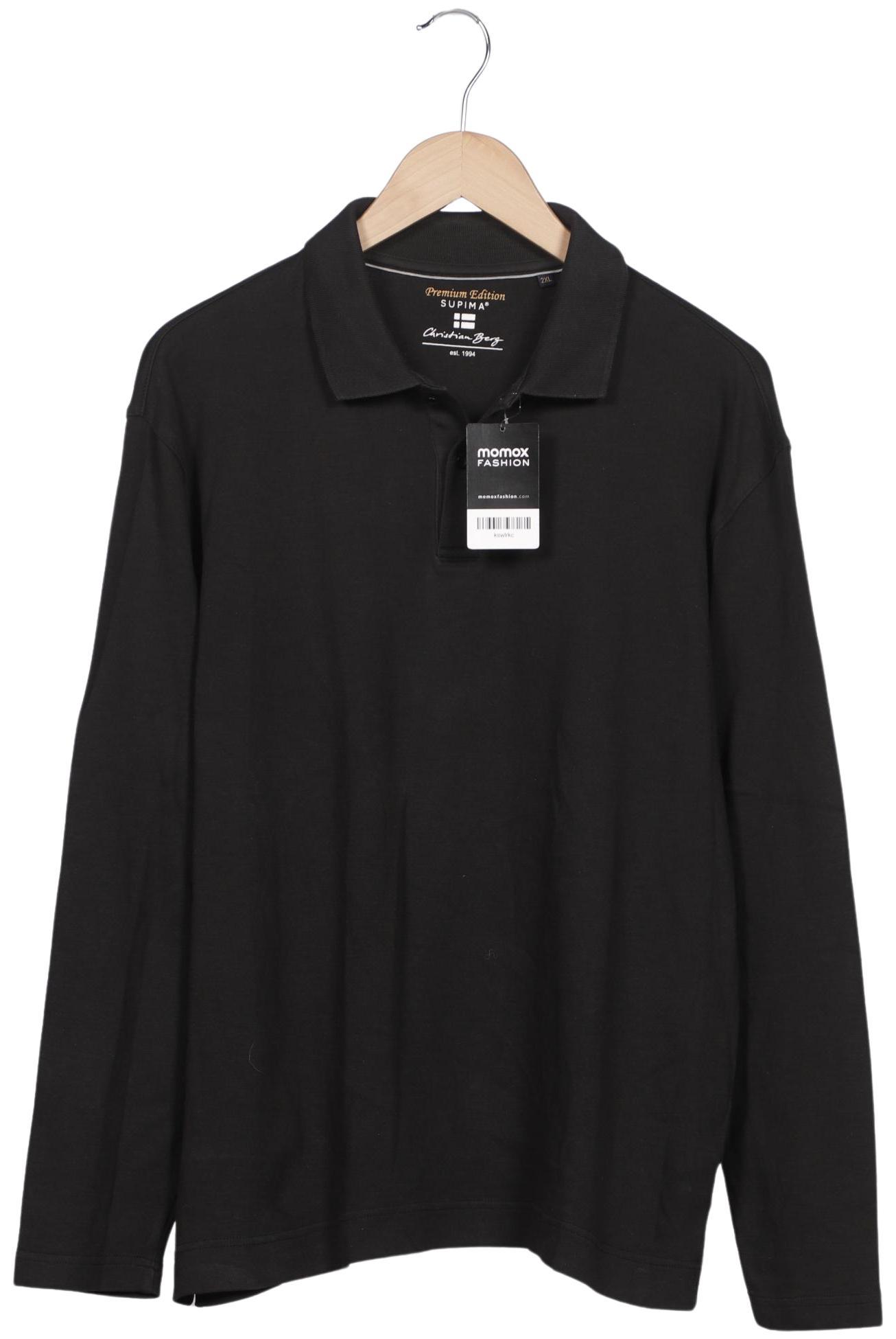 Thumbnail - Christian Berg Herren Poloshirt, schwarz, Gr. 56