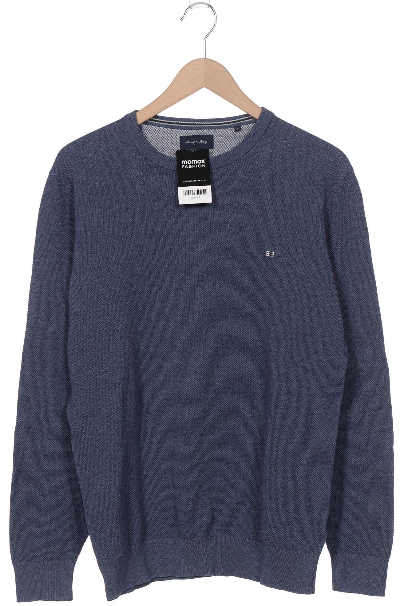 

Christian Berg Herren Pullover, blau