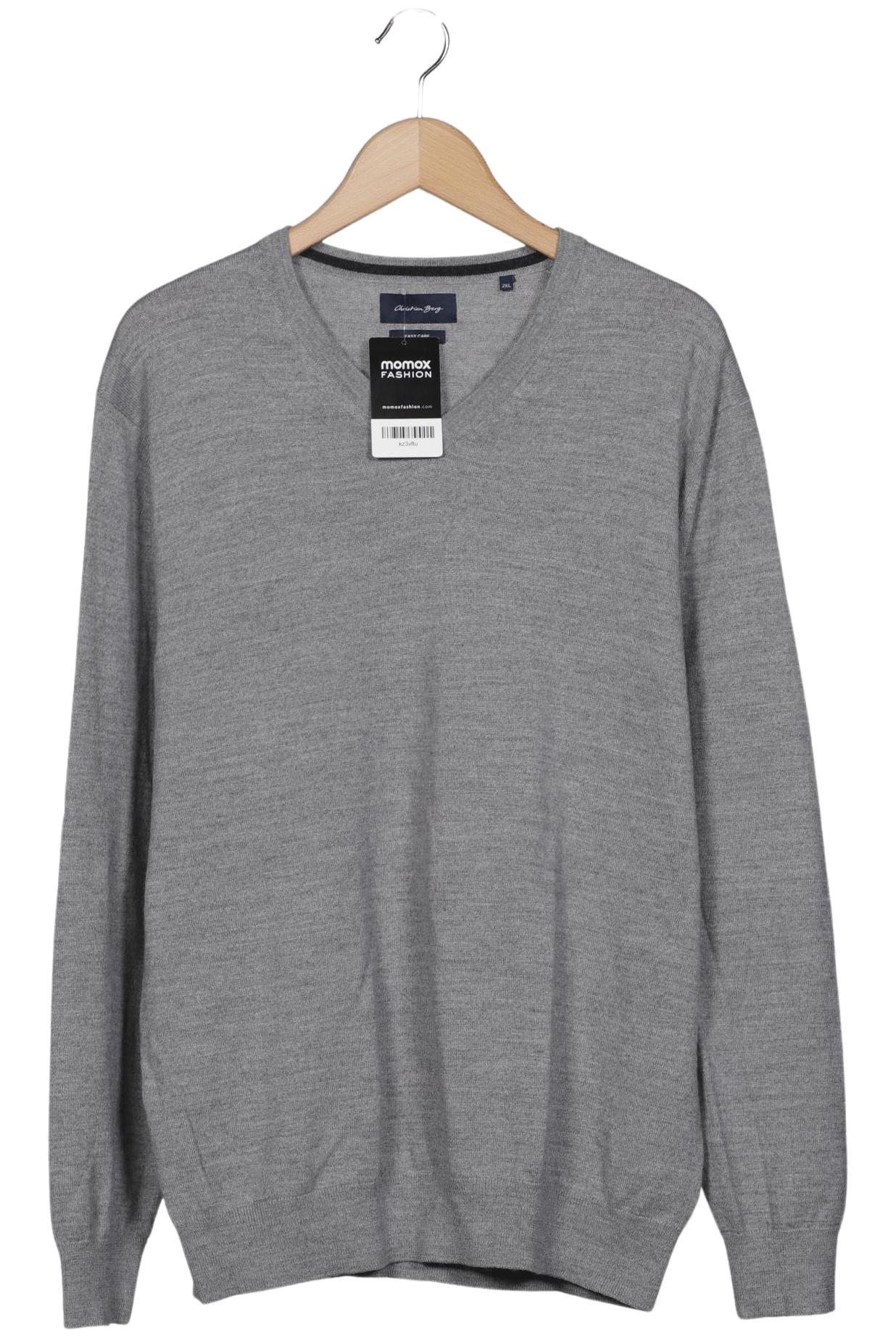 

Christian Berg Herren Pullover, grau, Gr. 56