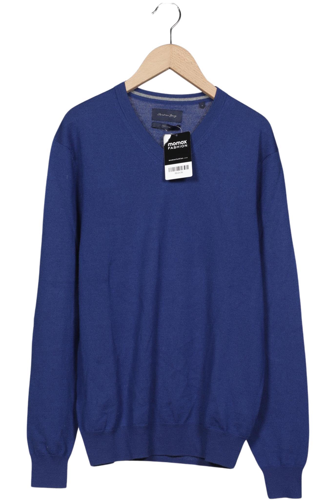 

Christian Berg Herren Pullover, marineblau, Gr. 46