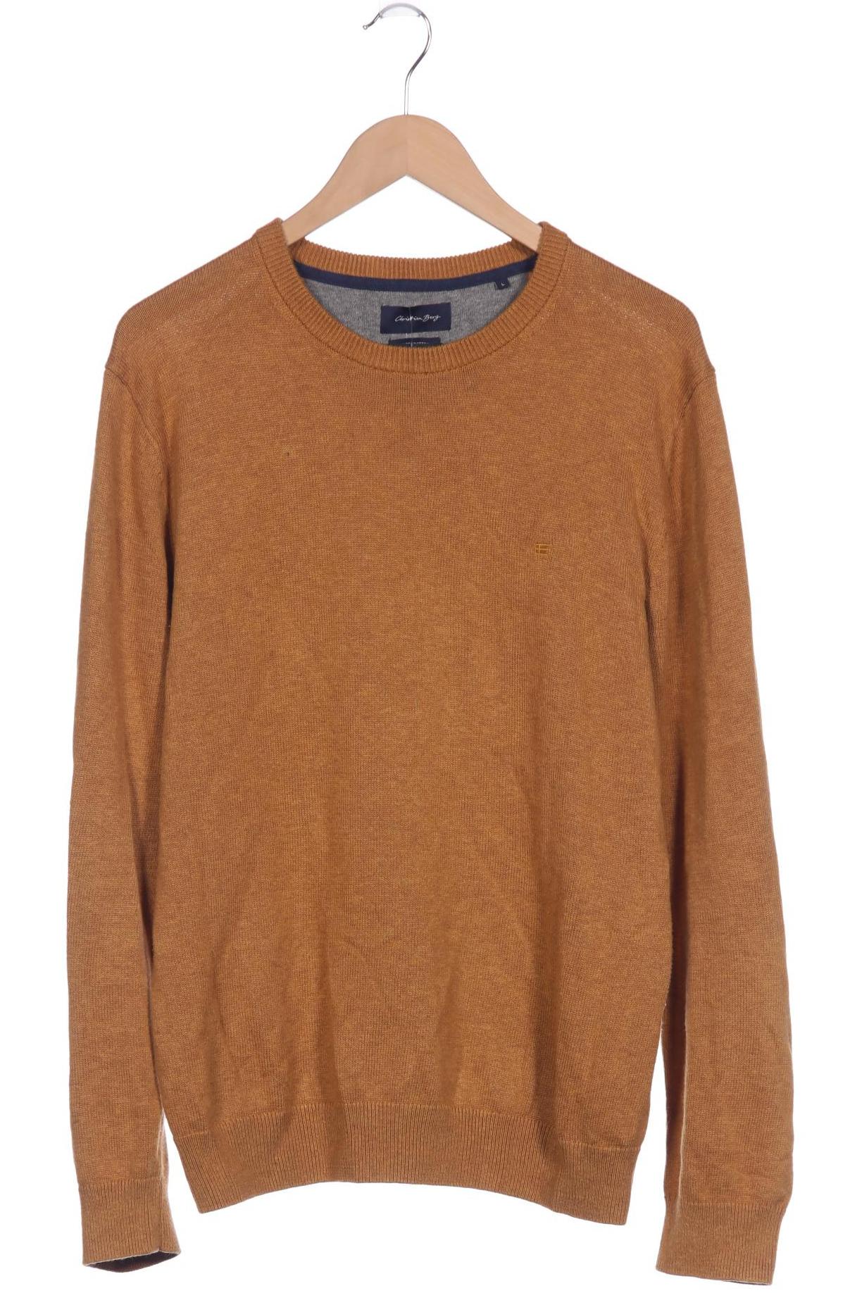 

Christian Berg Herren Pullover, gelb, Gr. 52