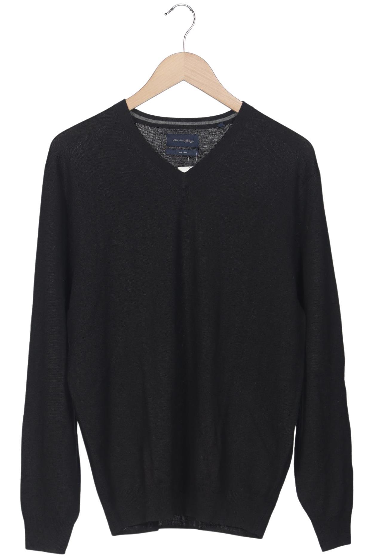 

Christian Berg Herren Pullover, schwarz, Gr. 48