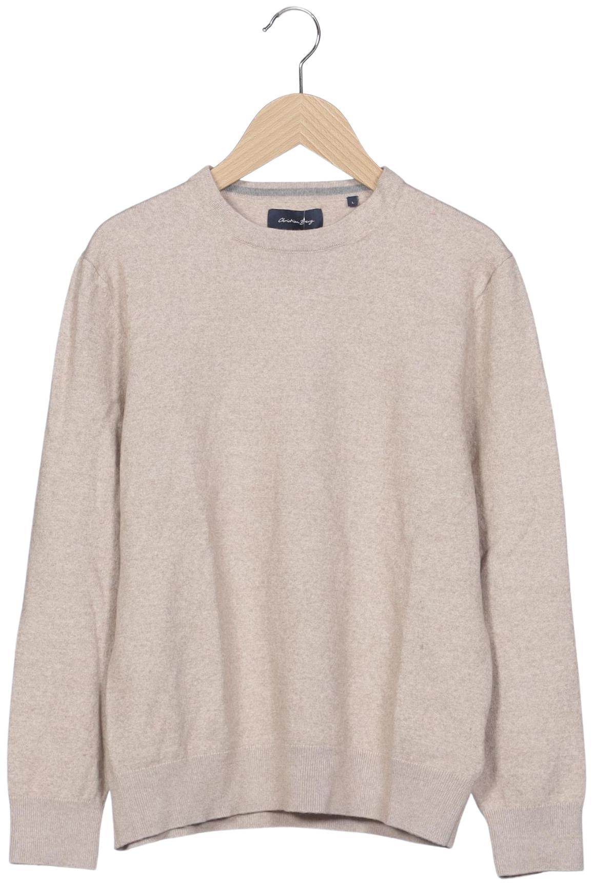 

Christian Berg Herren Pullover, beige, Gr. 52