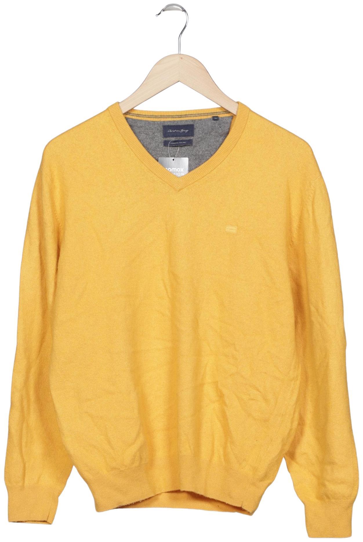 

Christian Berg Herren Pullover, gelb, Gr. 54
