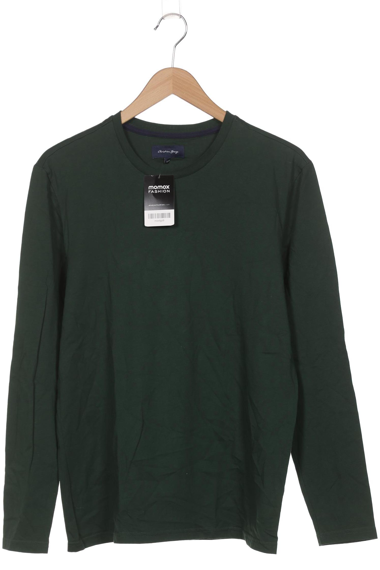 

Christian Berg Herren Langarmshirt, grün, Gr. 52
