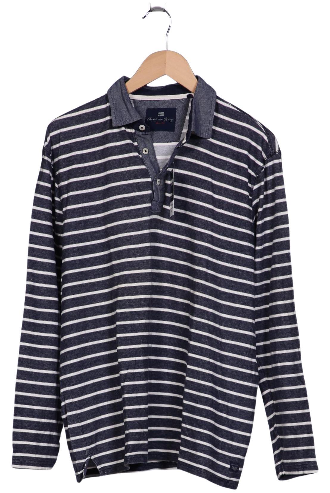 

Christian Berg Herren Poloshirt, blau, Gr. 54