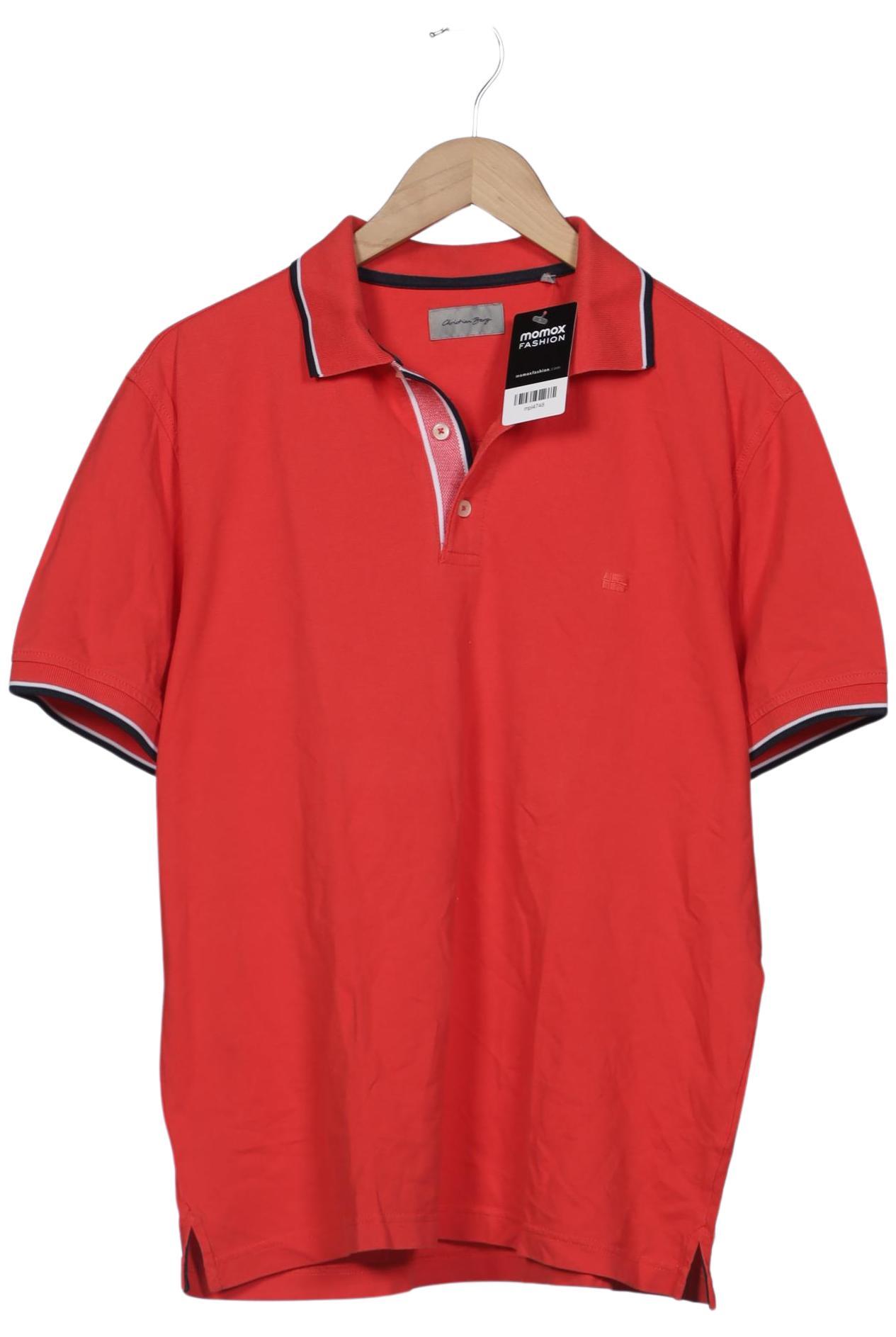 

Christian Berg Herren Poloshirt, rot, Gr. 52