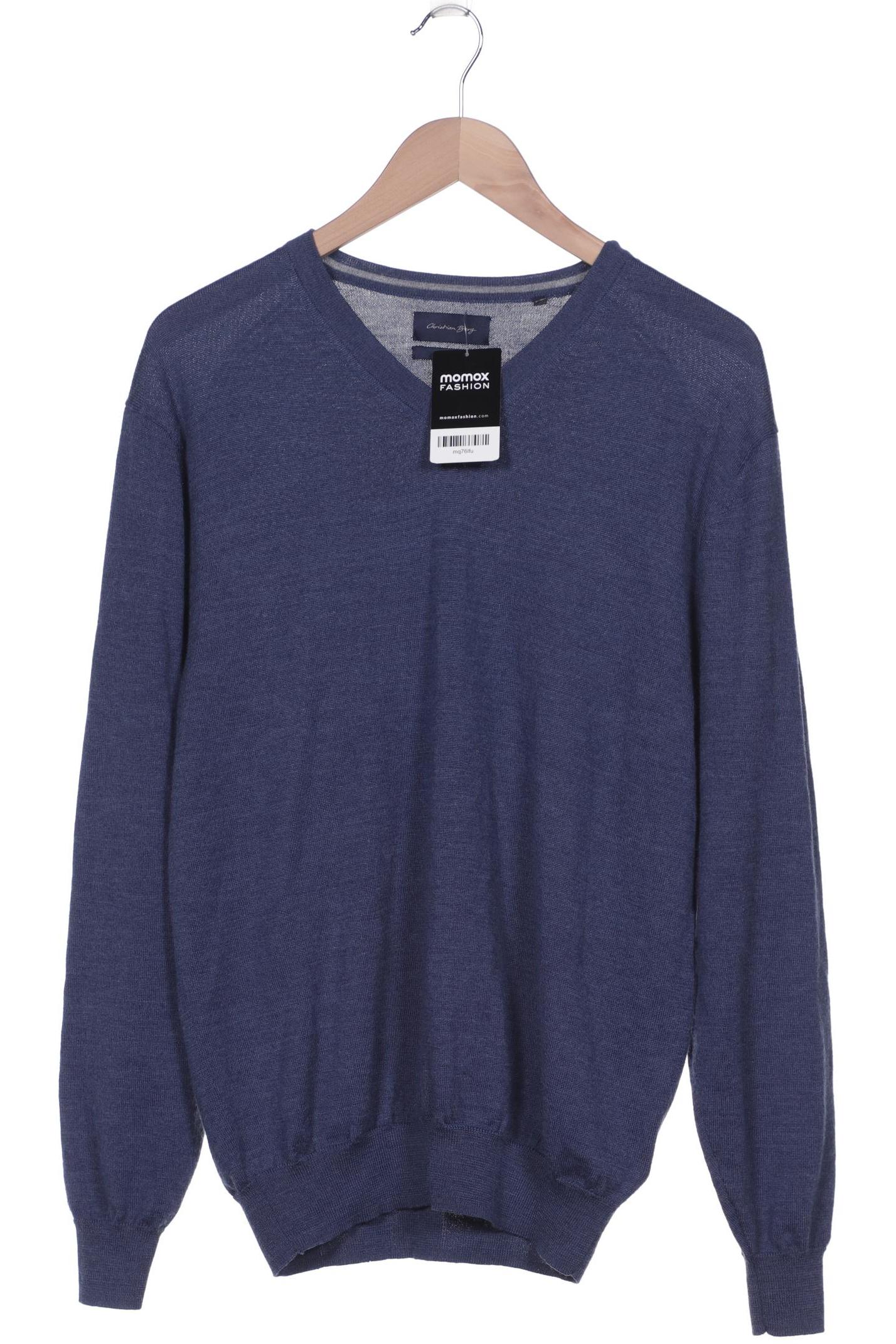 

Christian Berg Herren Pullover, marineblau