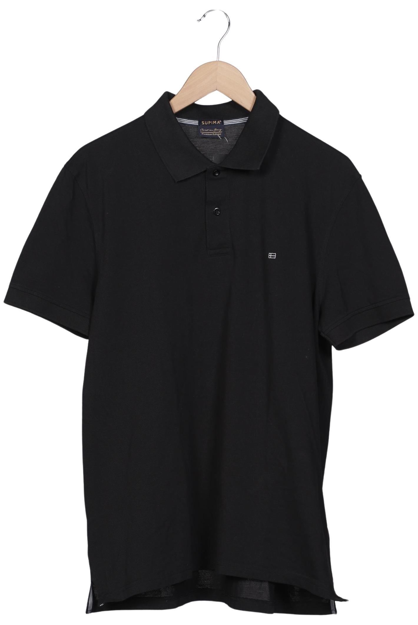

Christian Berg Herren Poloshirt, schwarz, Gr. 54