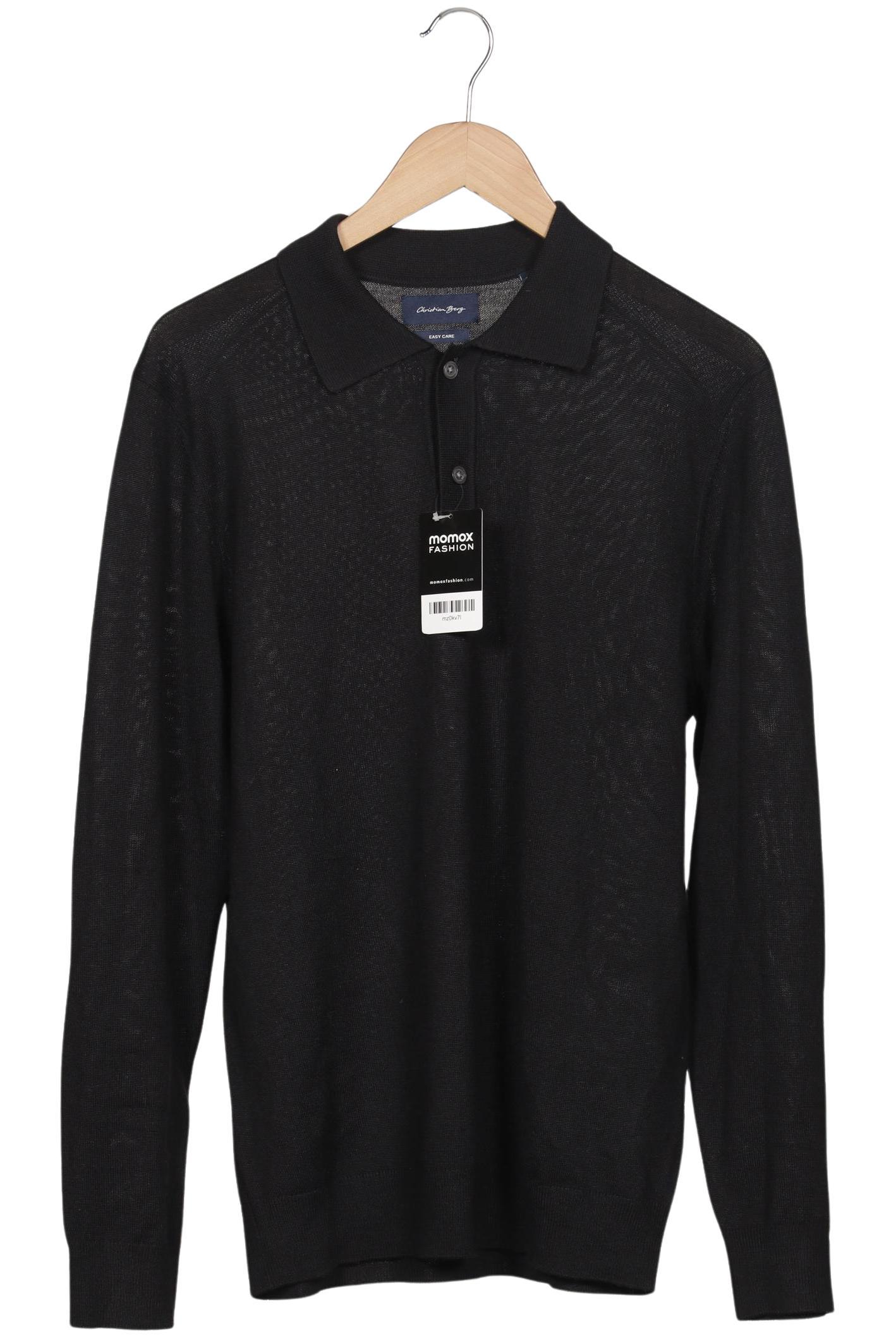 

Christian Berg Herren Pullover, schwarz, Gr. 48