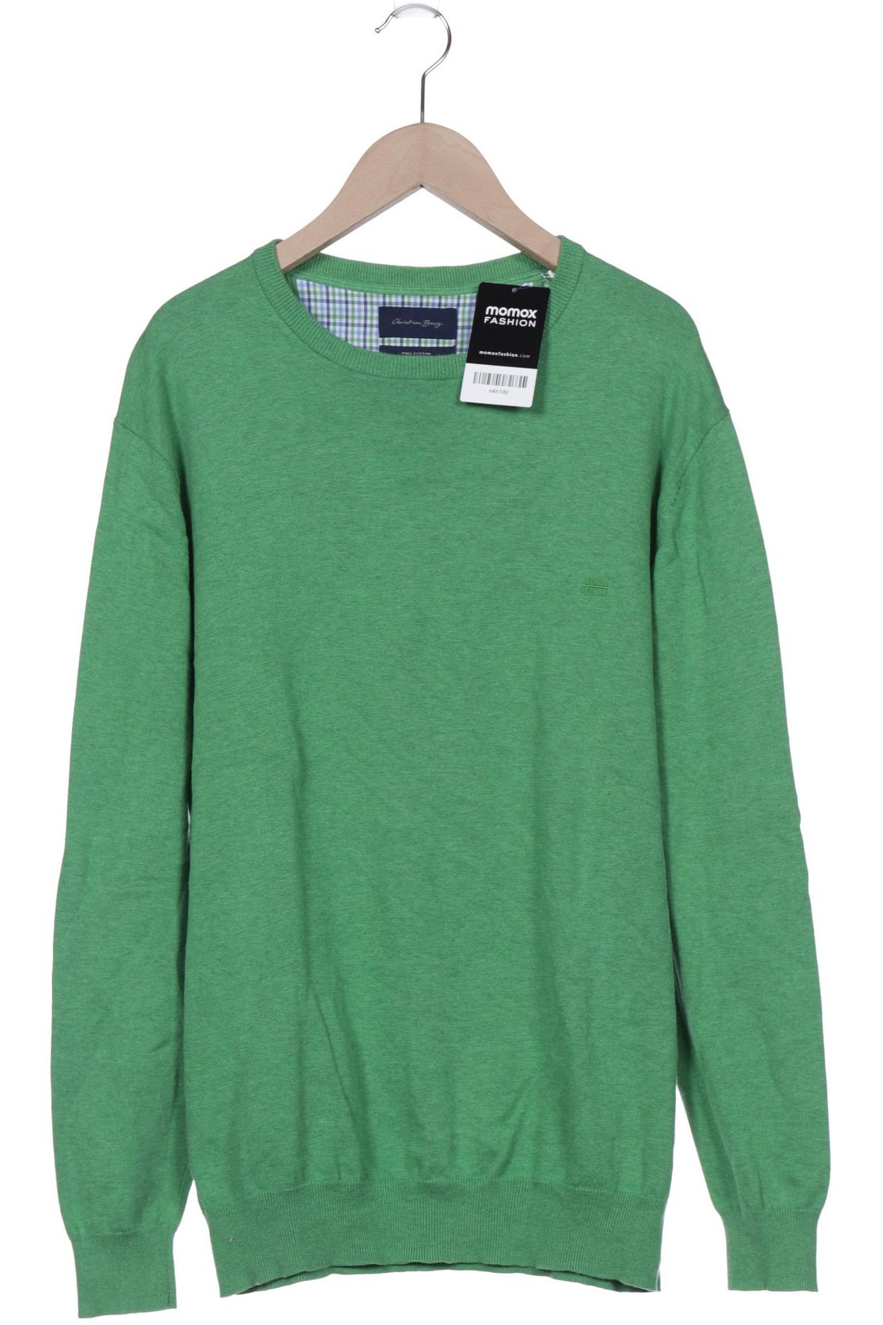 

Christian Berg Herren Pullover, grün, Gr. 48