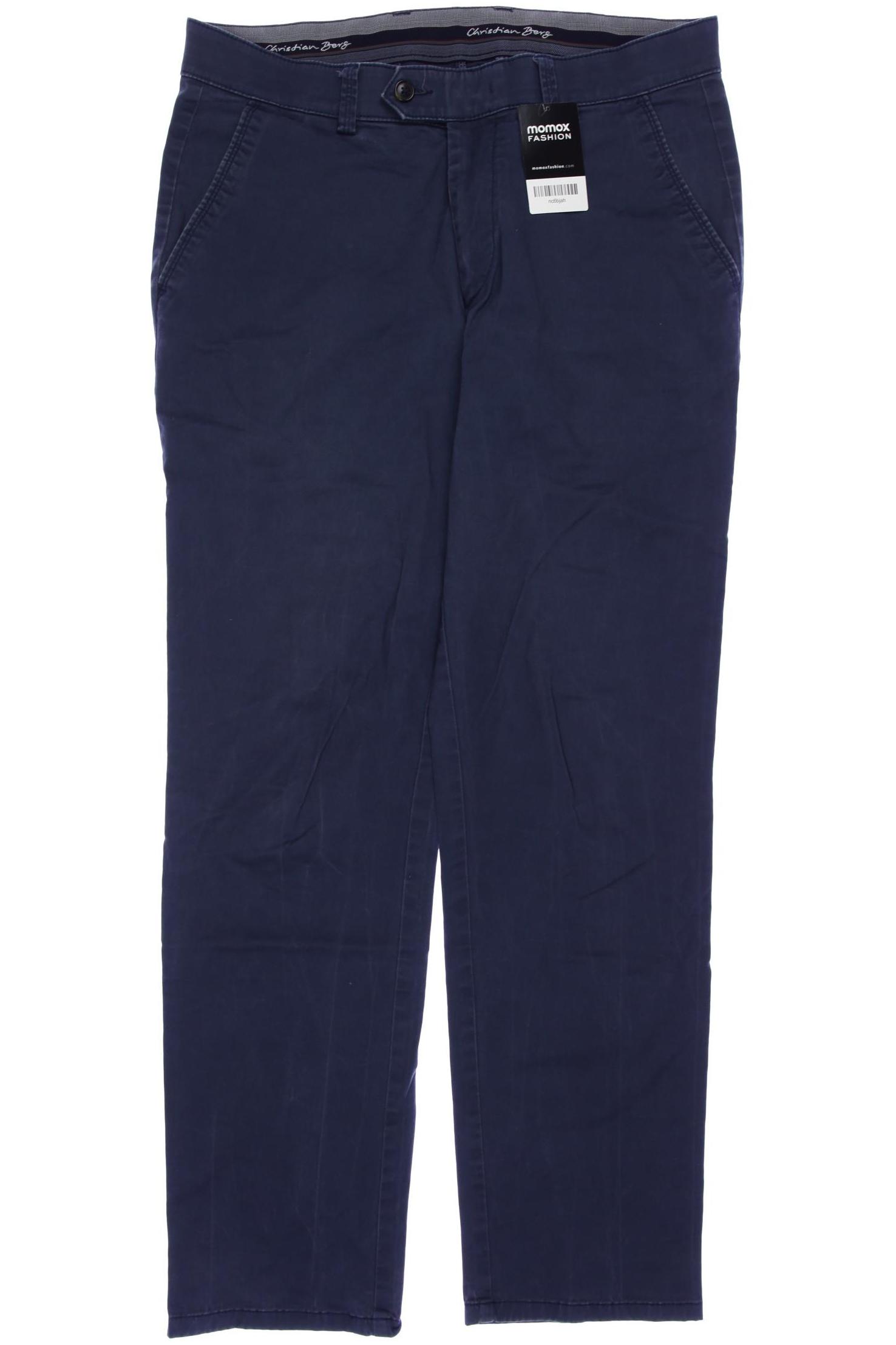 

Christian Berg Herren Stoffhose, marineblau, Gr. 50