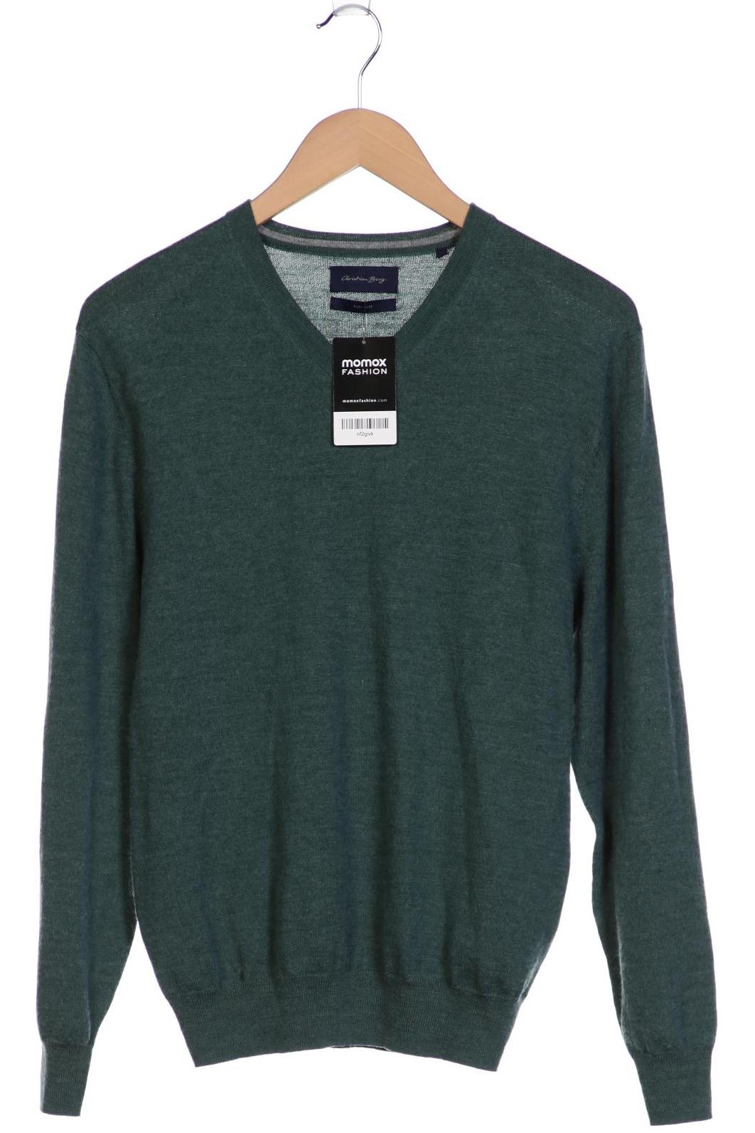 

Christian Berg Herren Pullover, grün, Gr. 48