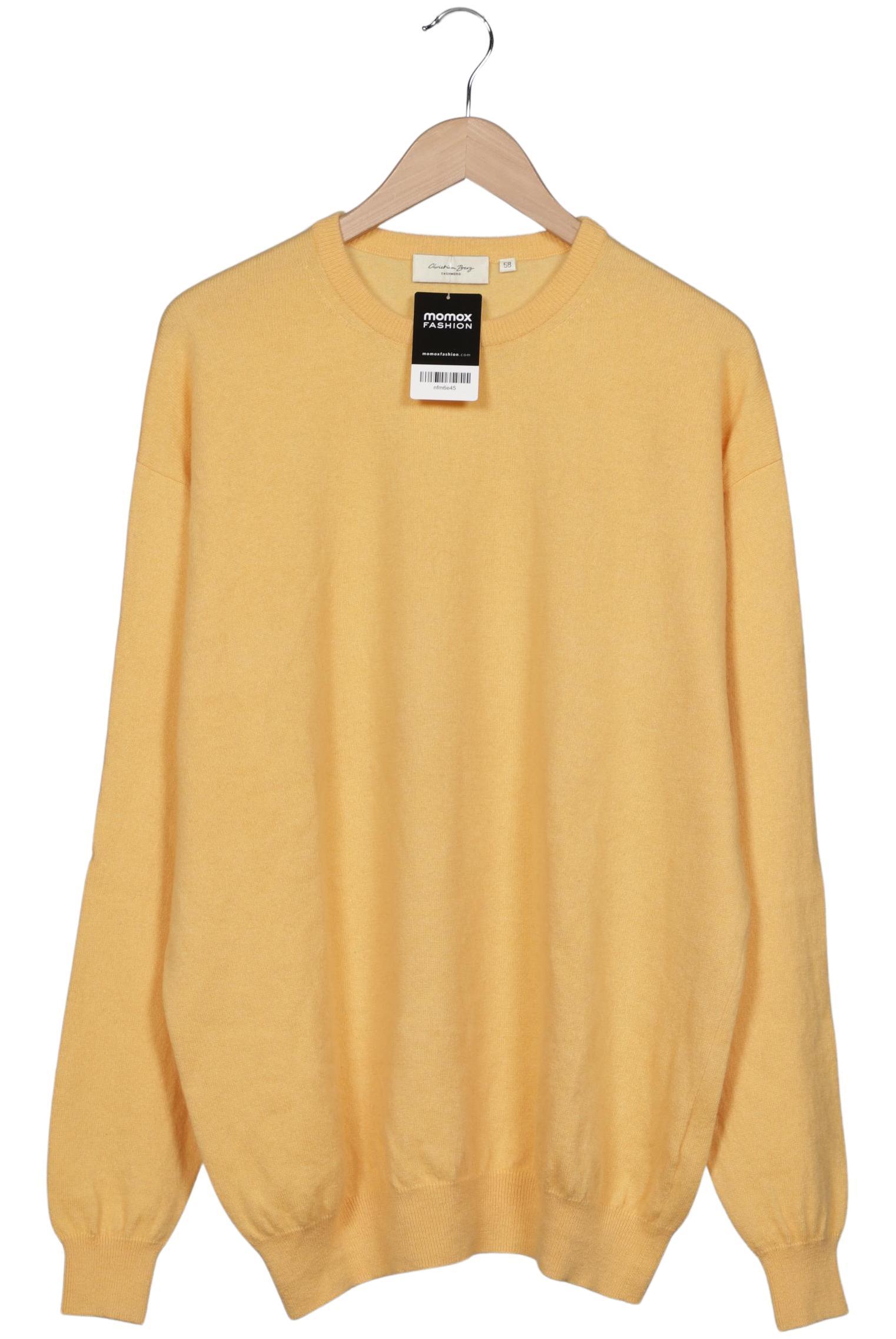 

Christian Berg Herren Pullover, gelb, Gr. 58