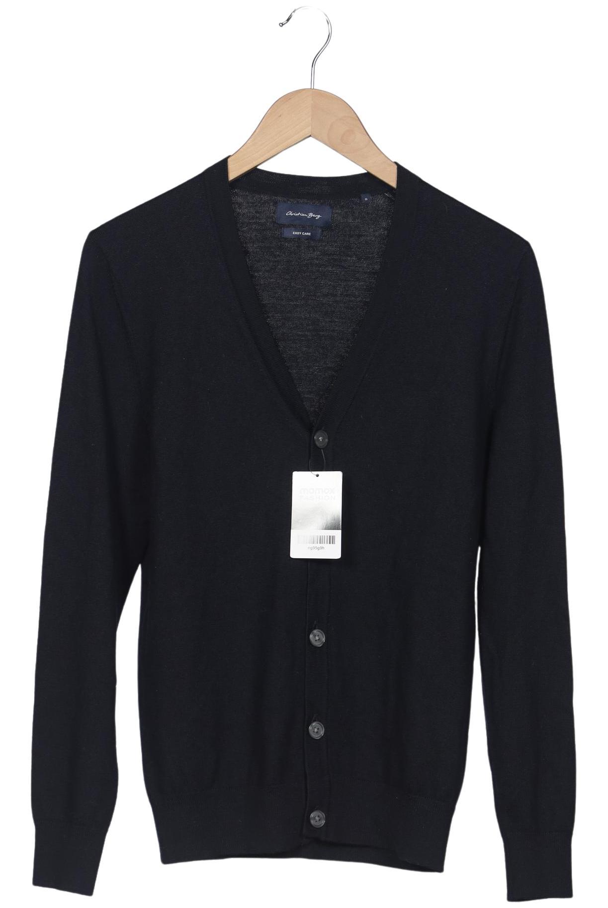 

Christian Berg Herren Strickjacke, marineblau, Gr. 46