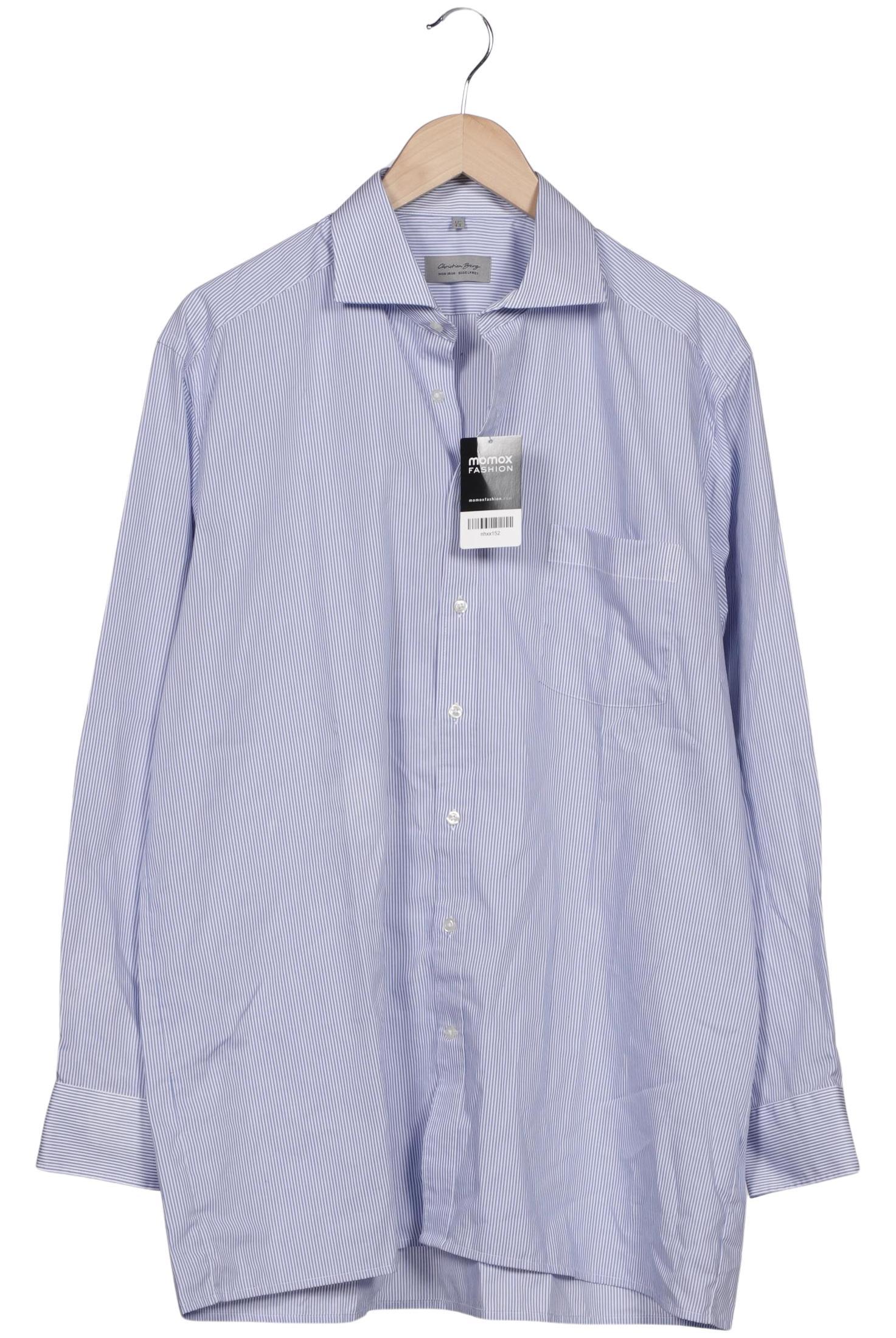 

Christian Berg Herren Hemd, blau, Gr. 54
