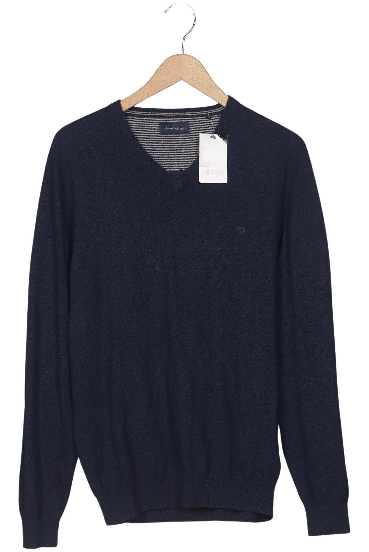 

Christian Berg Herren Pullover, marineblau, Gr. 52