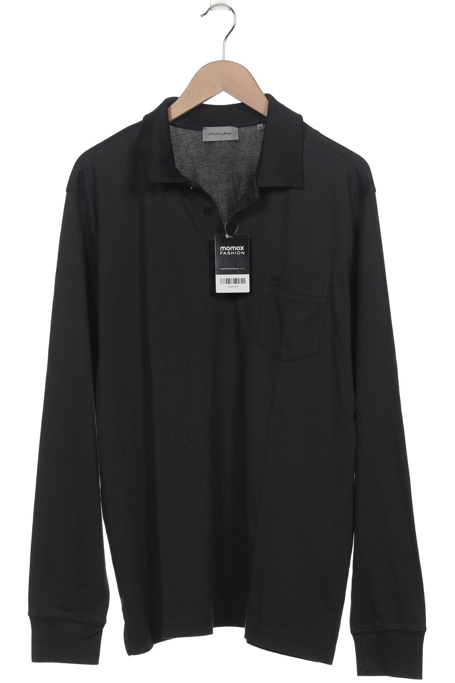 

Christian Berg Herren Poloshirt, grau, Gr. 58