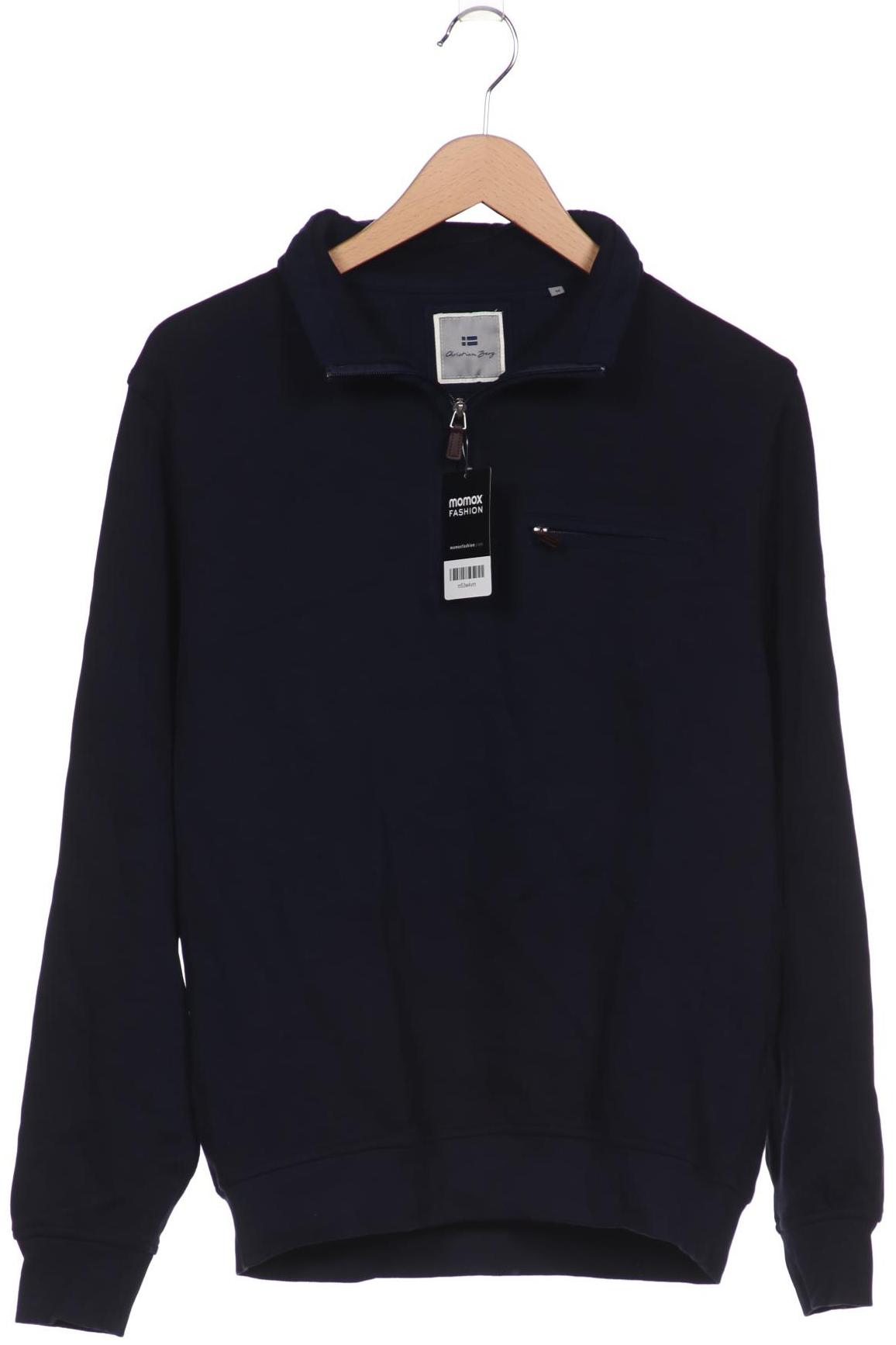 

Christian Berg Herren Pullover, marineblau