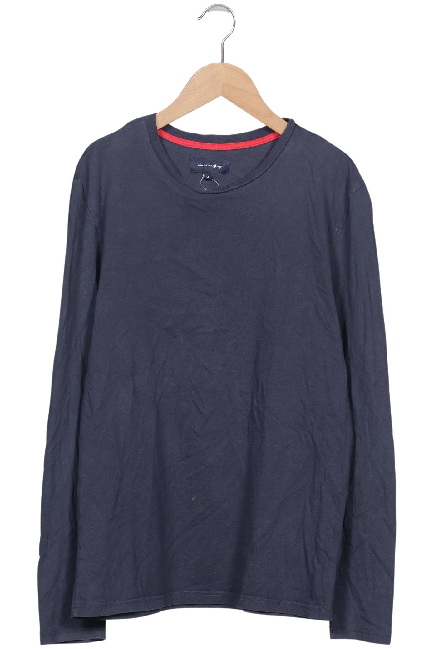 Thumbnail - Christian Berg Herren Langarmshirt, marineblau, Gr. 48