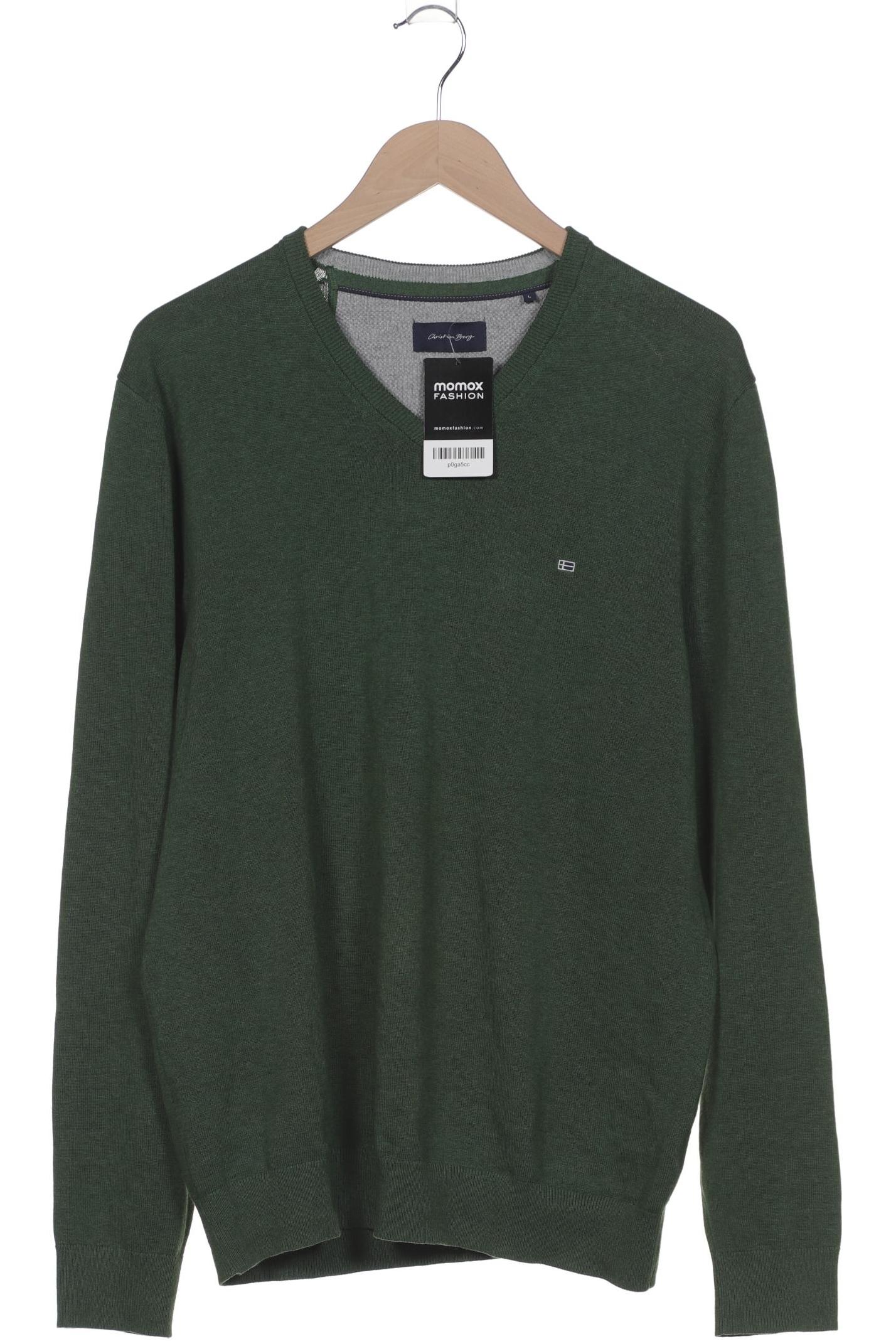 

Christian Berg Herren Pullover, grün, Gr. 52