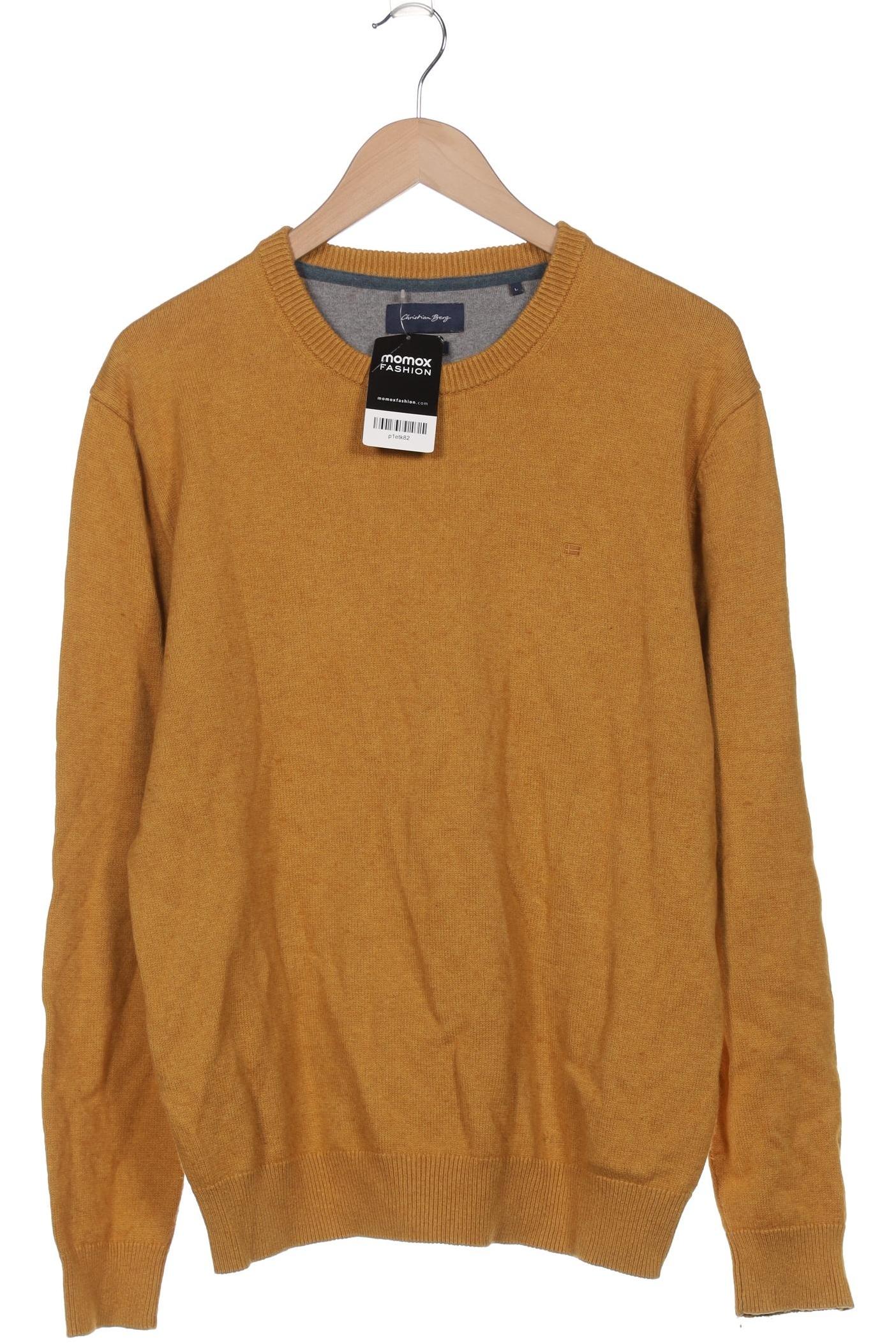 

Christian Berg Herren Pullover, orange, Gr. 52