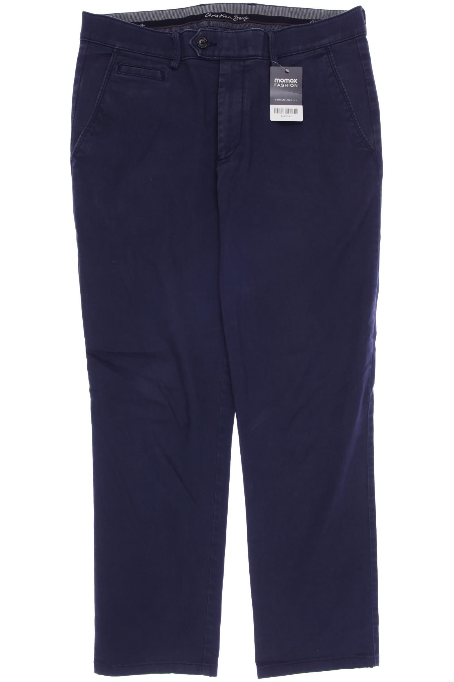 

Christian Berg Herren Stoffhose, marineblau, Gr. 50