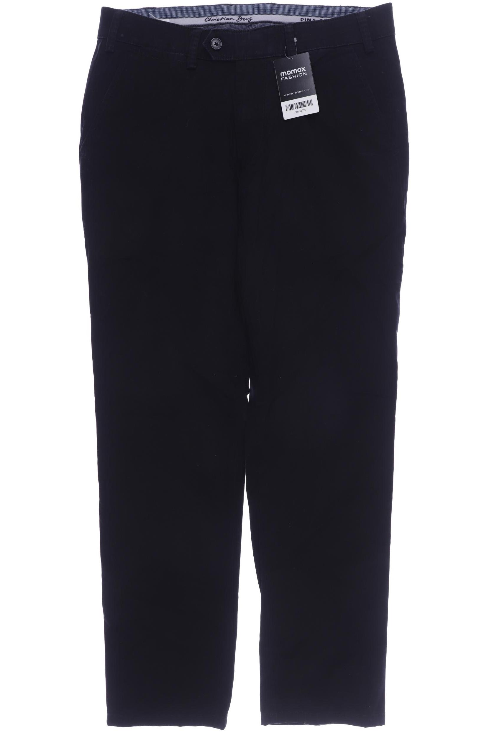 

Christian Berg Herren Stoffhose, schwarz