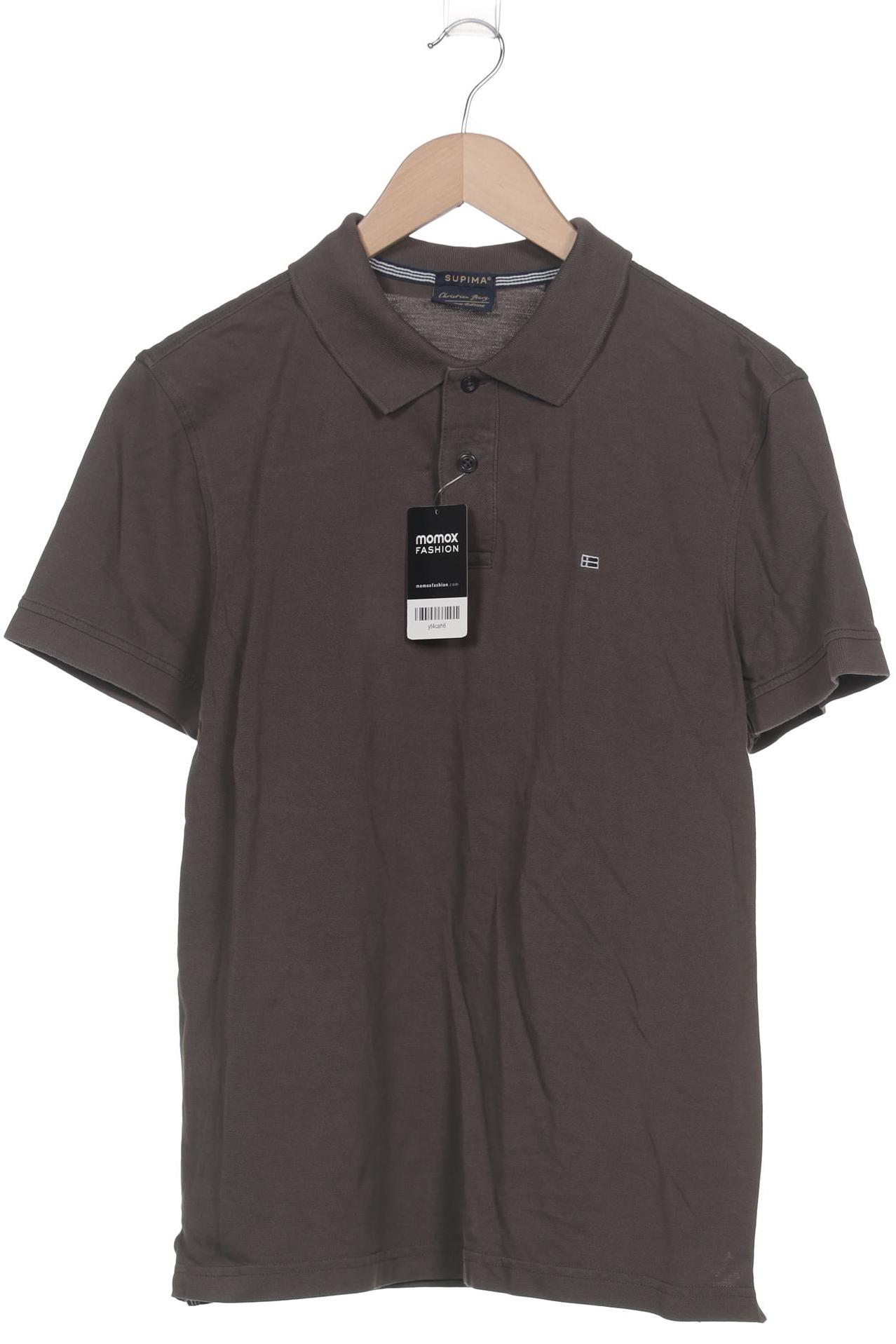 

Christian Berg Herren Poloshirt, grau, Gr. 52