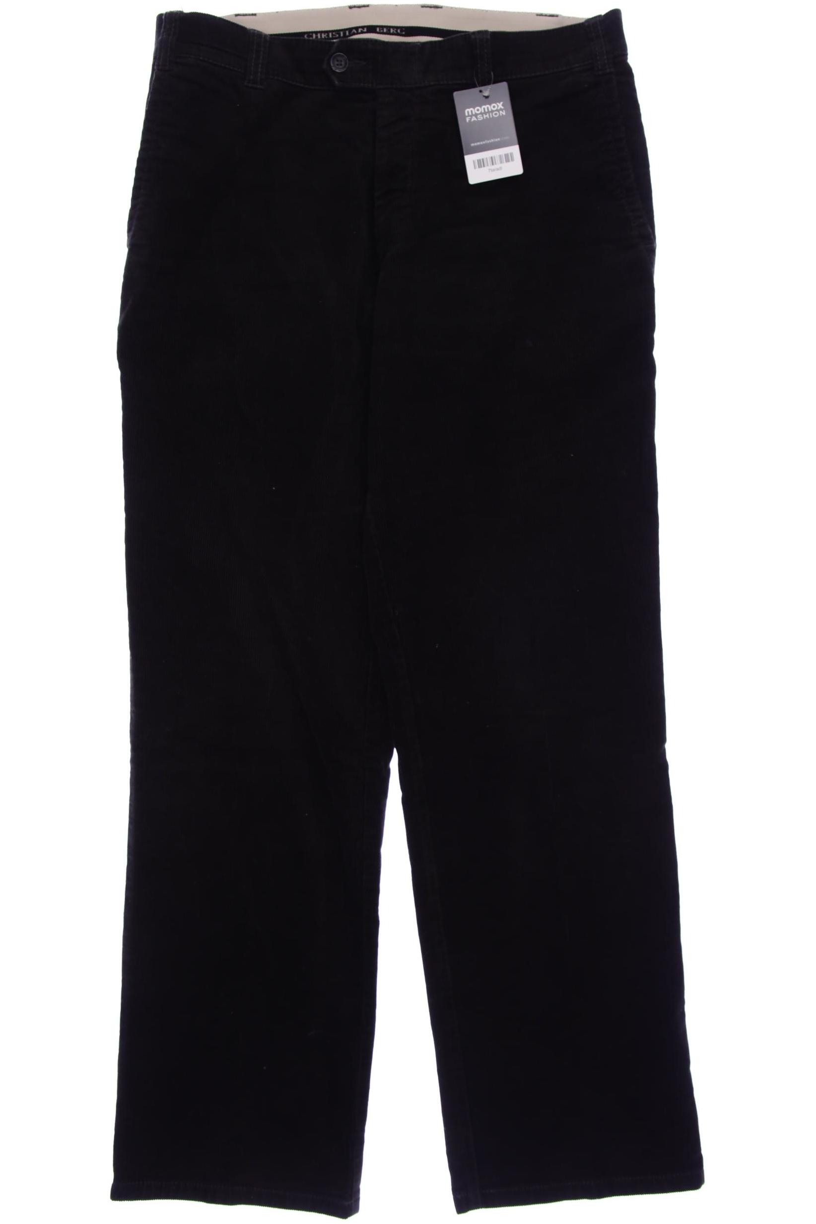 

Christian Berg Herren Stoffhose, schwarz, Gr. 35