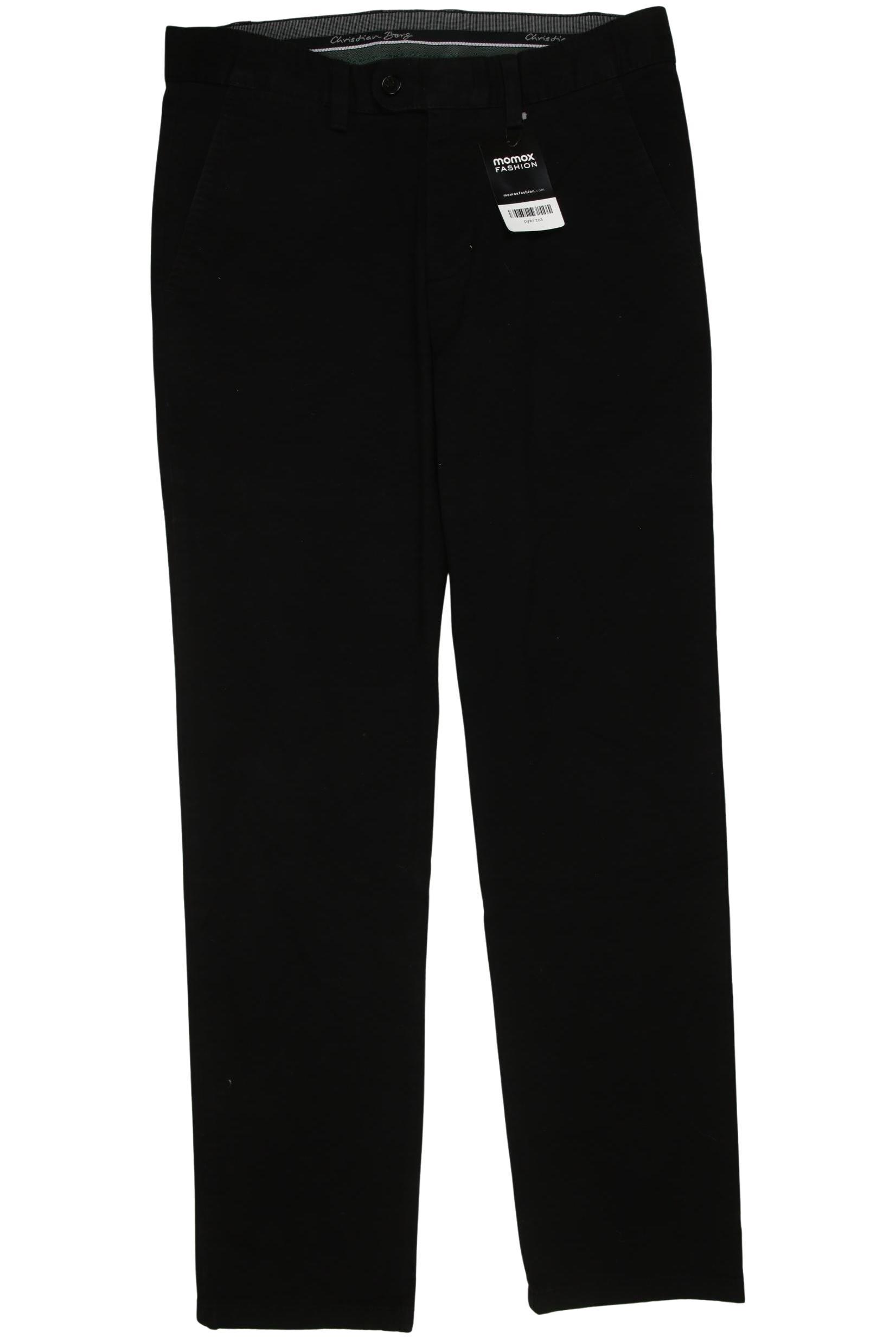 

Christian Berg Herren Stoffhose, schwarz, Gr. 48